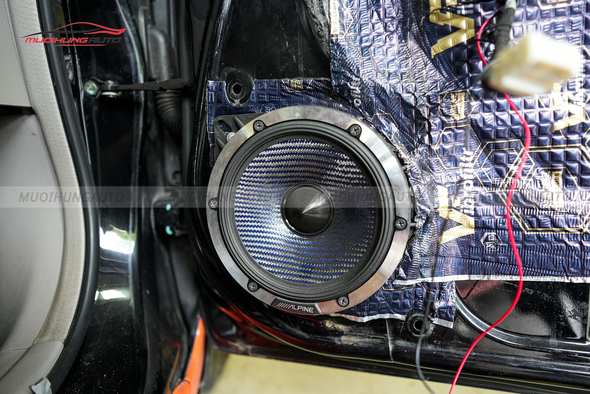 Độ loa cánh Honda Civic