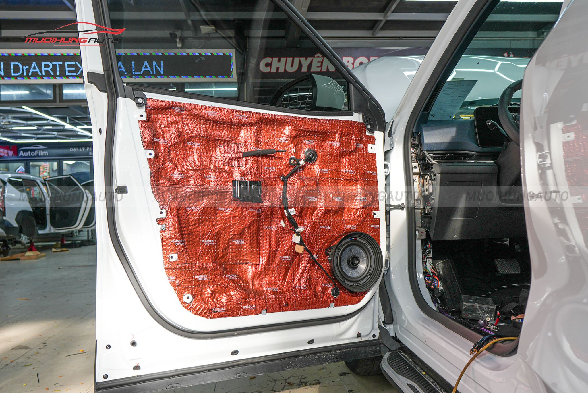 Độ loa cánh ô tô Ford Territory