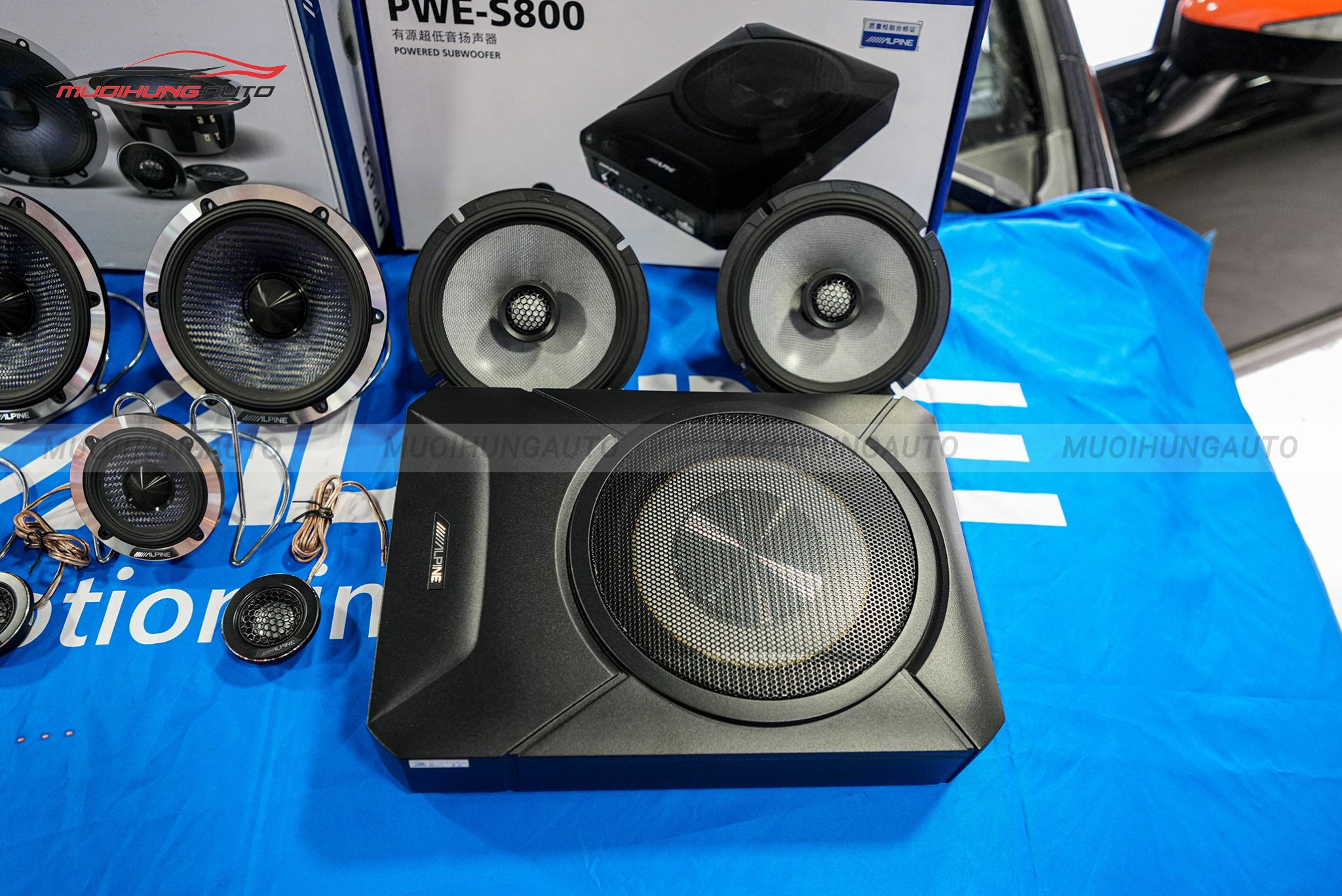 Độ loa sub Honda Civic