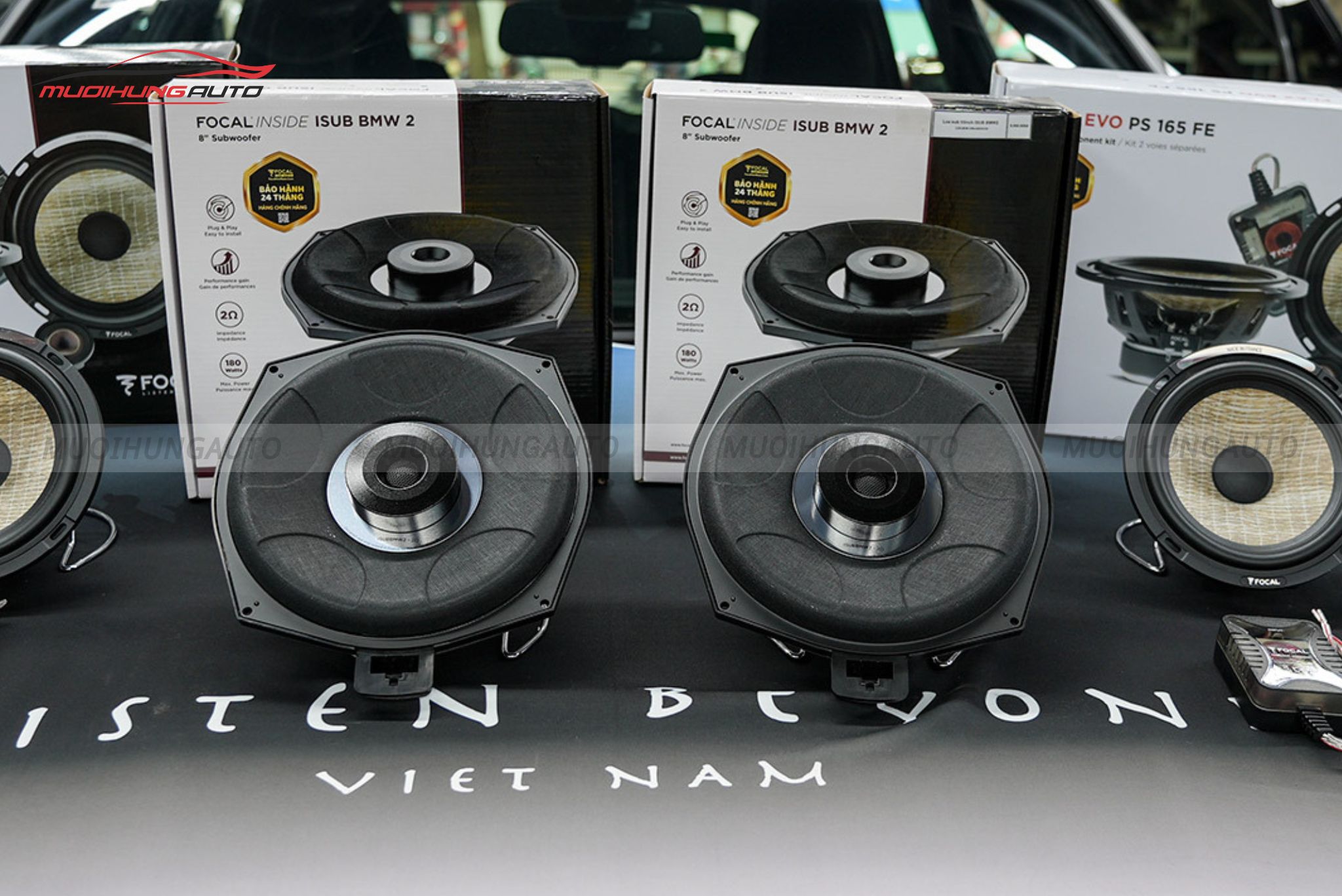Độ loa sub Vinfast LUX SA2.0