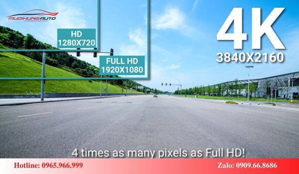 Độ nét vượt trội ngay cả trên màn hình 4K