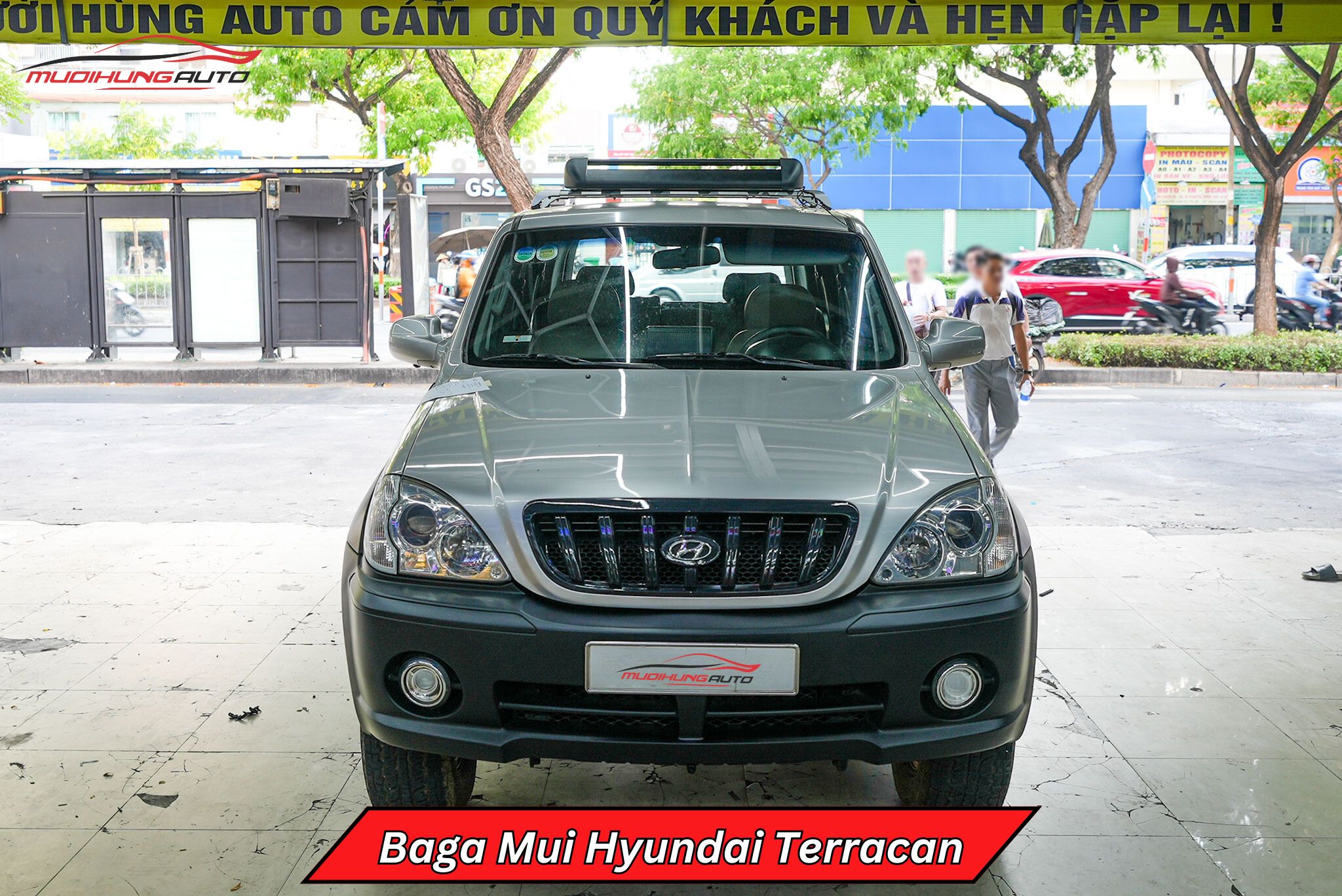 Giá để đồ nóc xe Hyundai Terracan