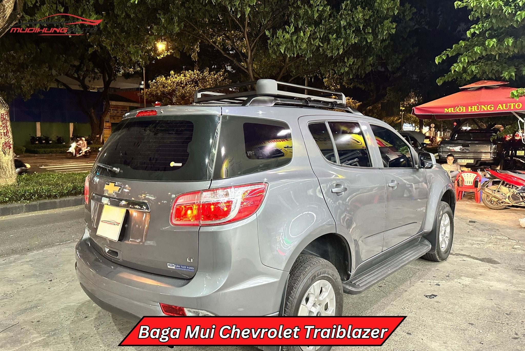 Giá để đồ trên nóc xe Chevrolet Trailblazer