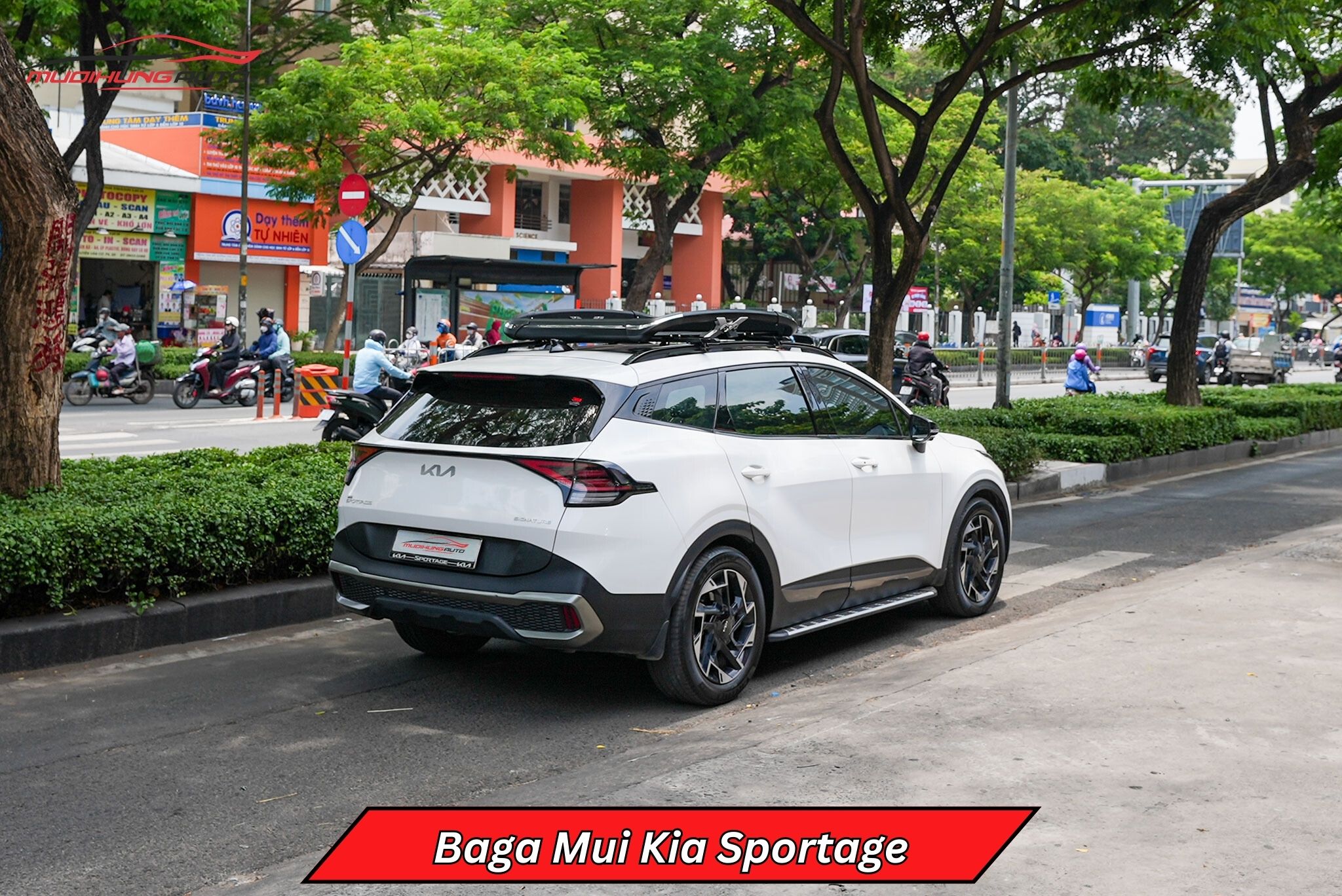 Giá để đồ trên nóc xe Kia Sportage