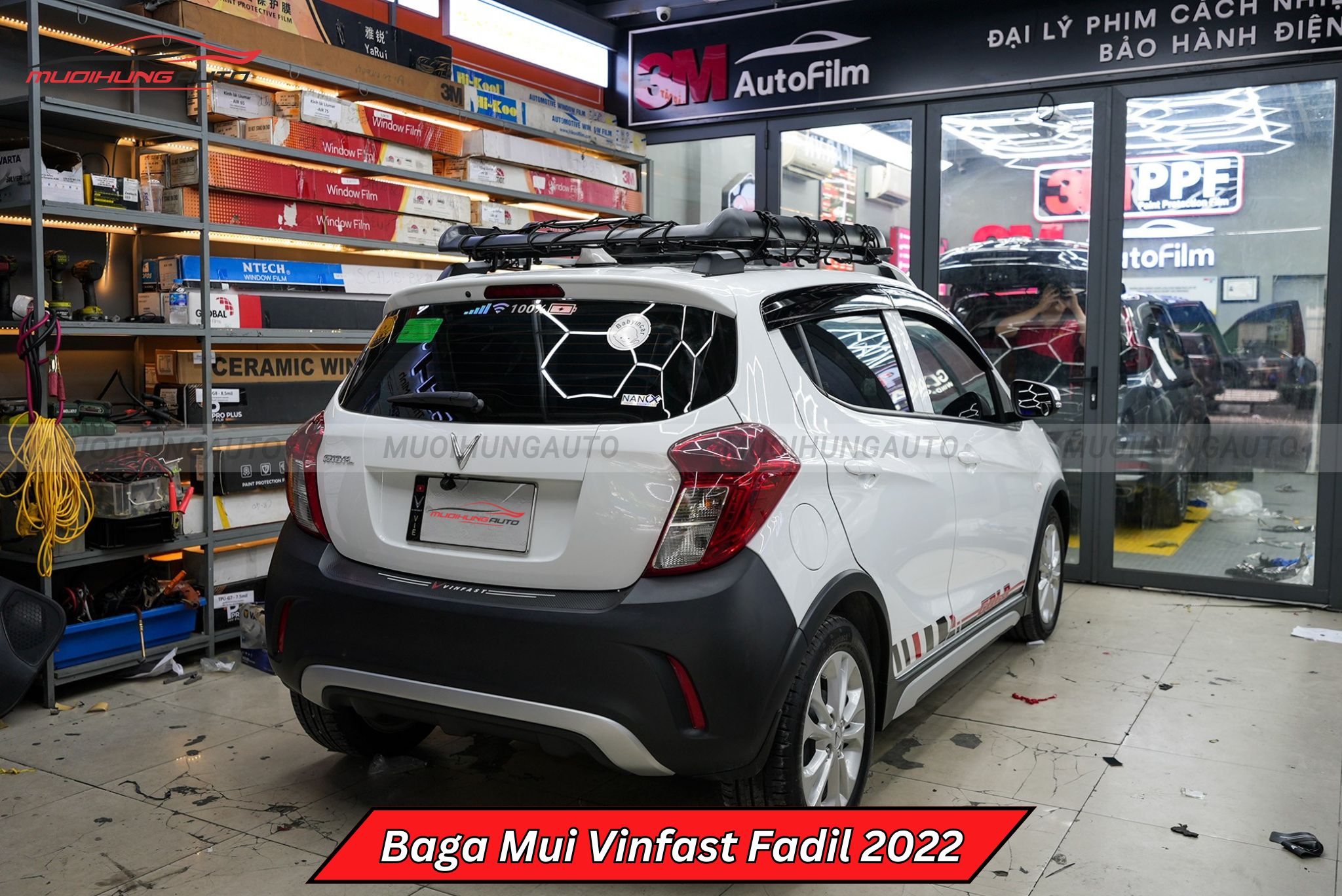 Giá để đồ trên nóc xe Vinfast Fadil 2022