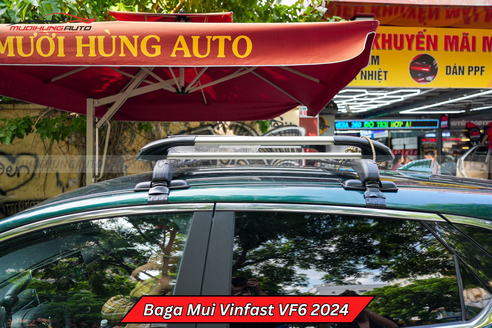 Giá để đồ trên nóc xe Vinfast VF6 2024