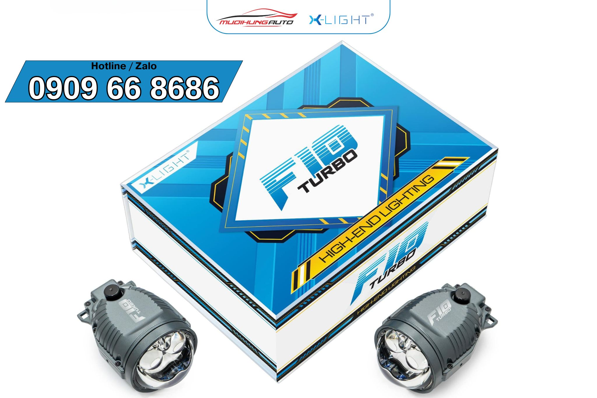 Giá đèn bi gầm GTR X-Light F10 Turbo