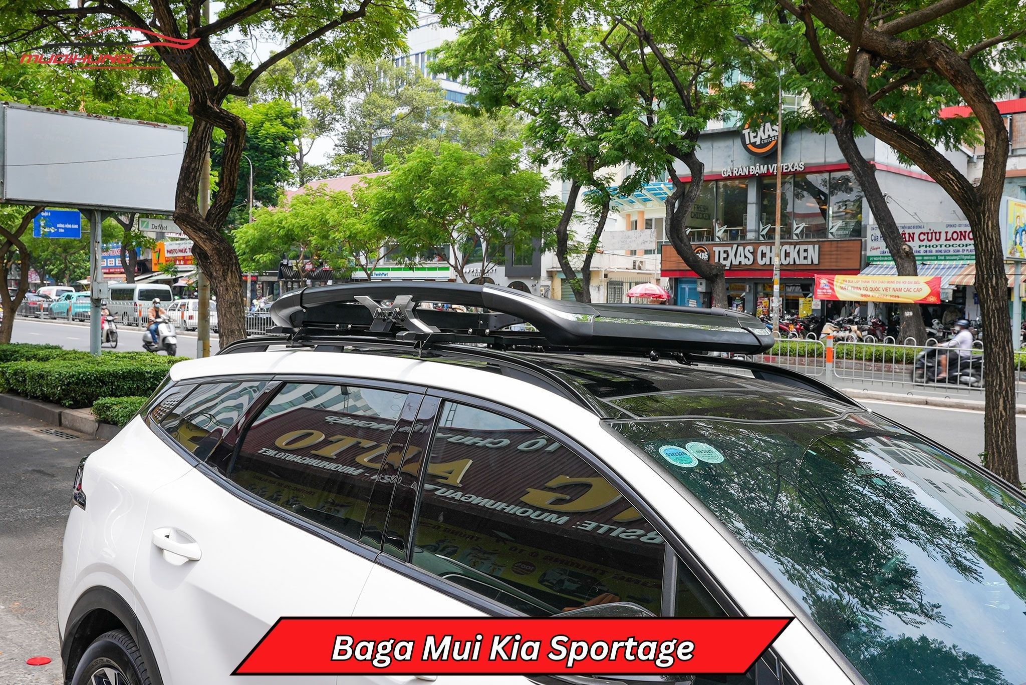 Giá đồ nóc xe Kia Sportage