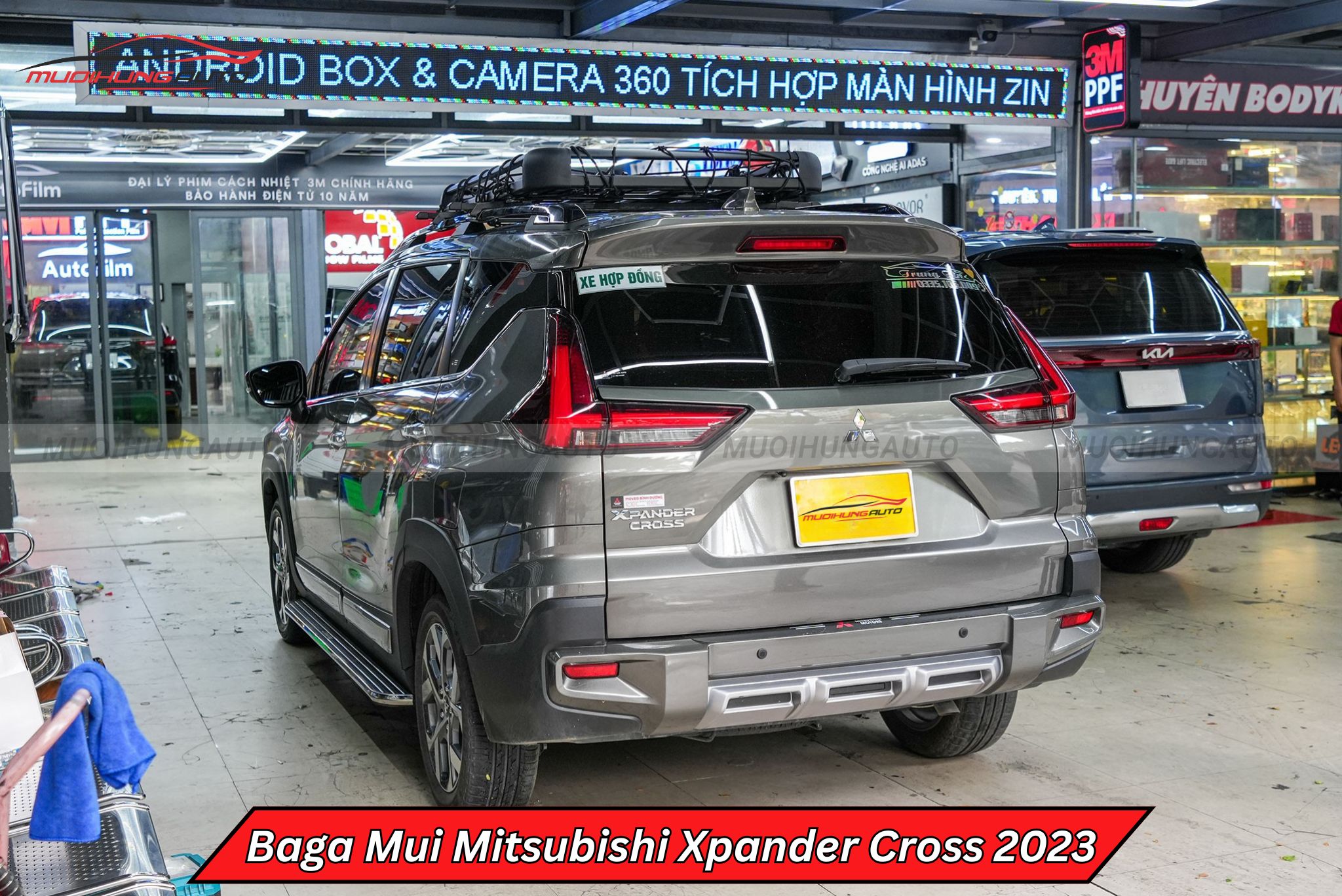 Giá nóc baga mui Mitsubishi Xpander Cross 2023