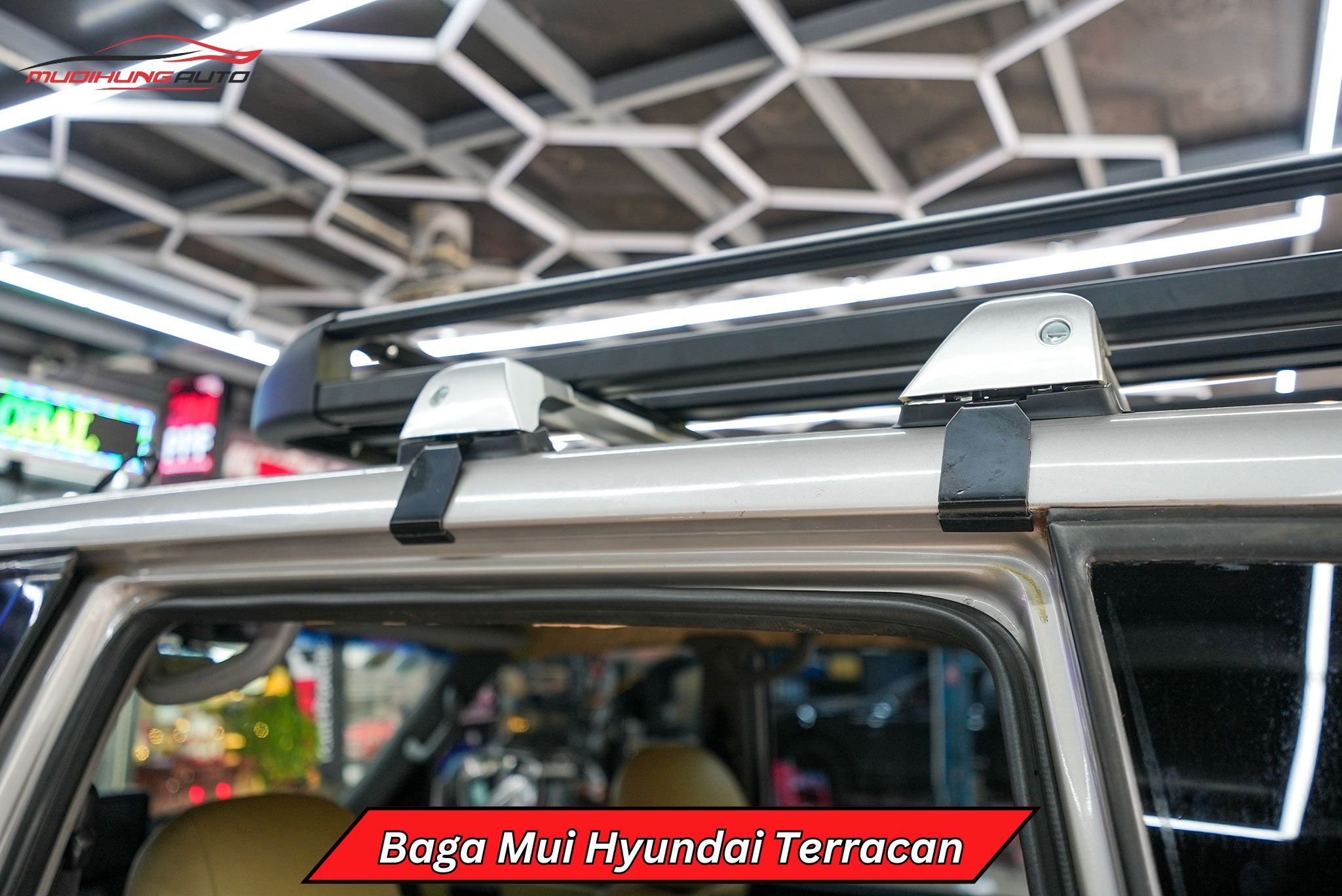 Giá nóc chở đồ Hyundai Terracan