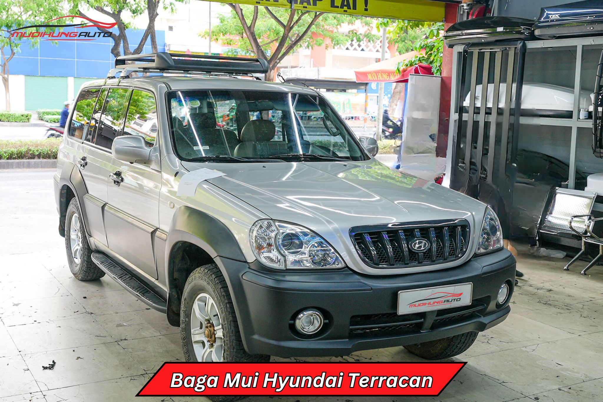 Giá nóc chở hàng Hyundai Terracan