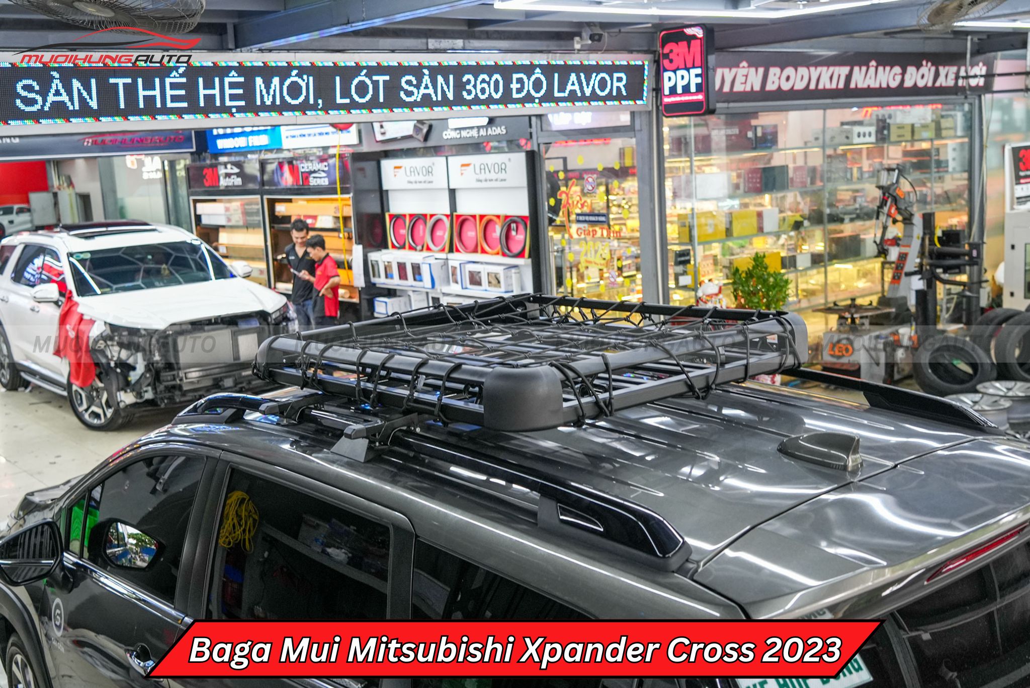 Giá nóc chở hàng Mitsubishi Xpander Cross 2023