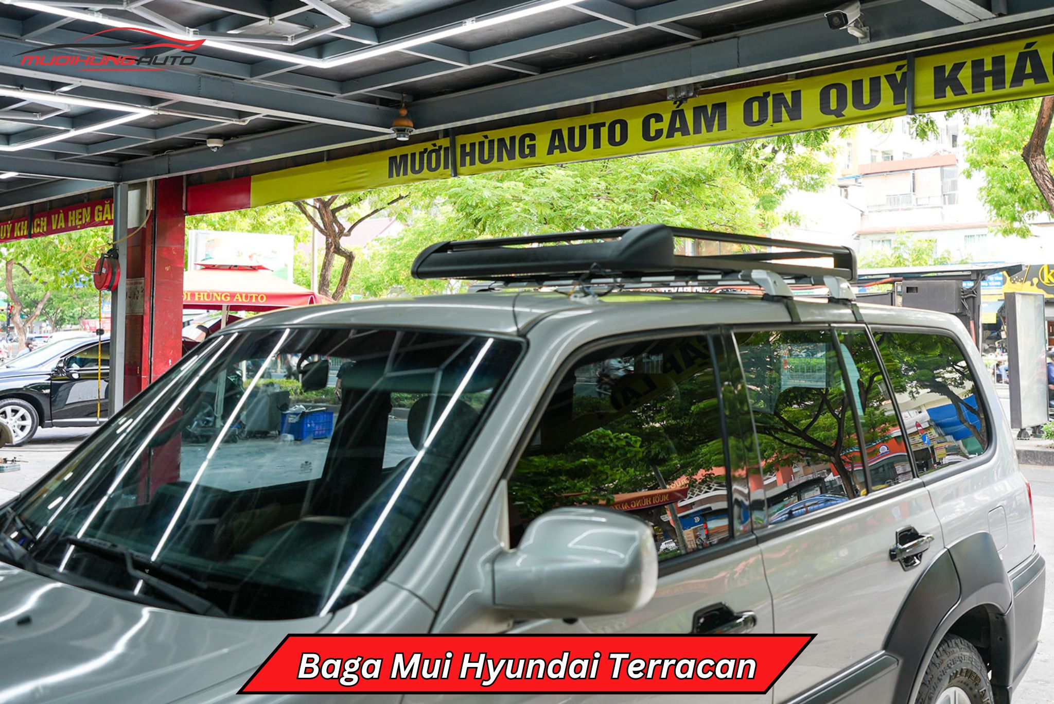 Giá nóc vuông Hyundai Terracan