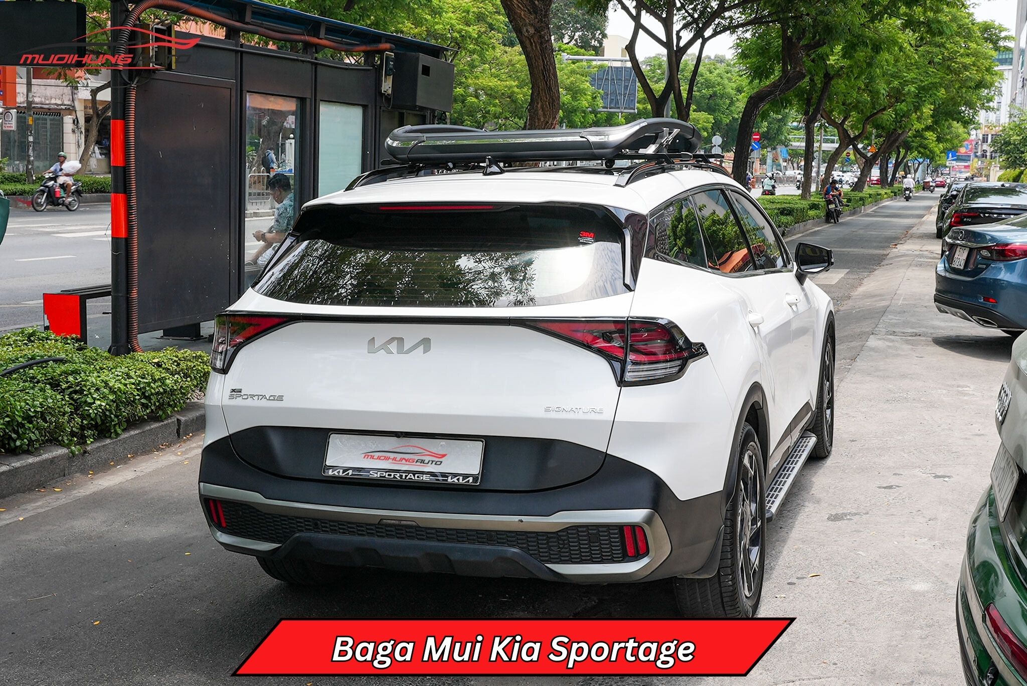 Giá nóc vuông Kia Sportage