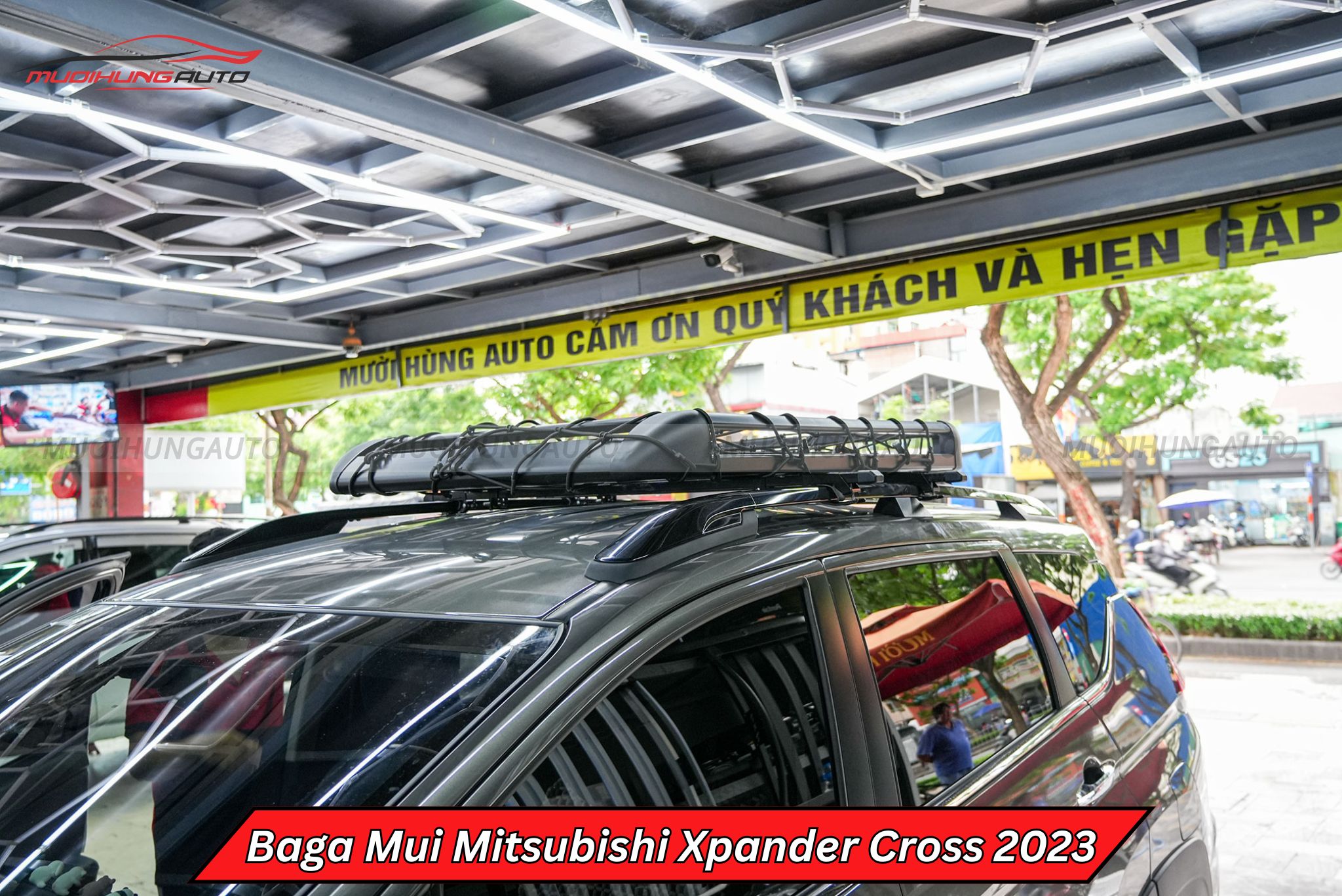 Giá nóc vuông Mitsubishi Xpander Cross 2023