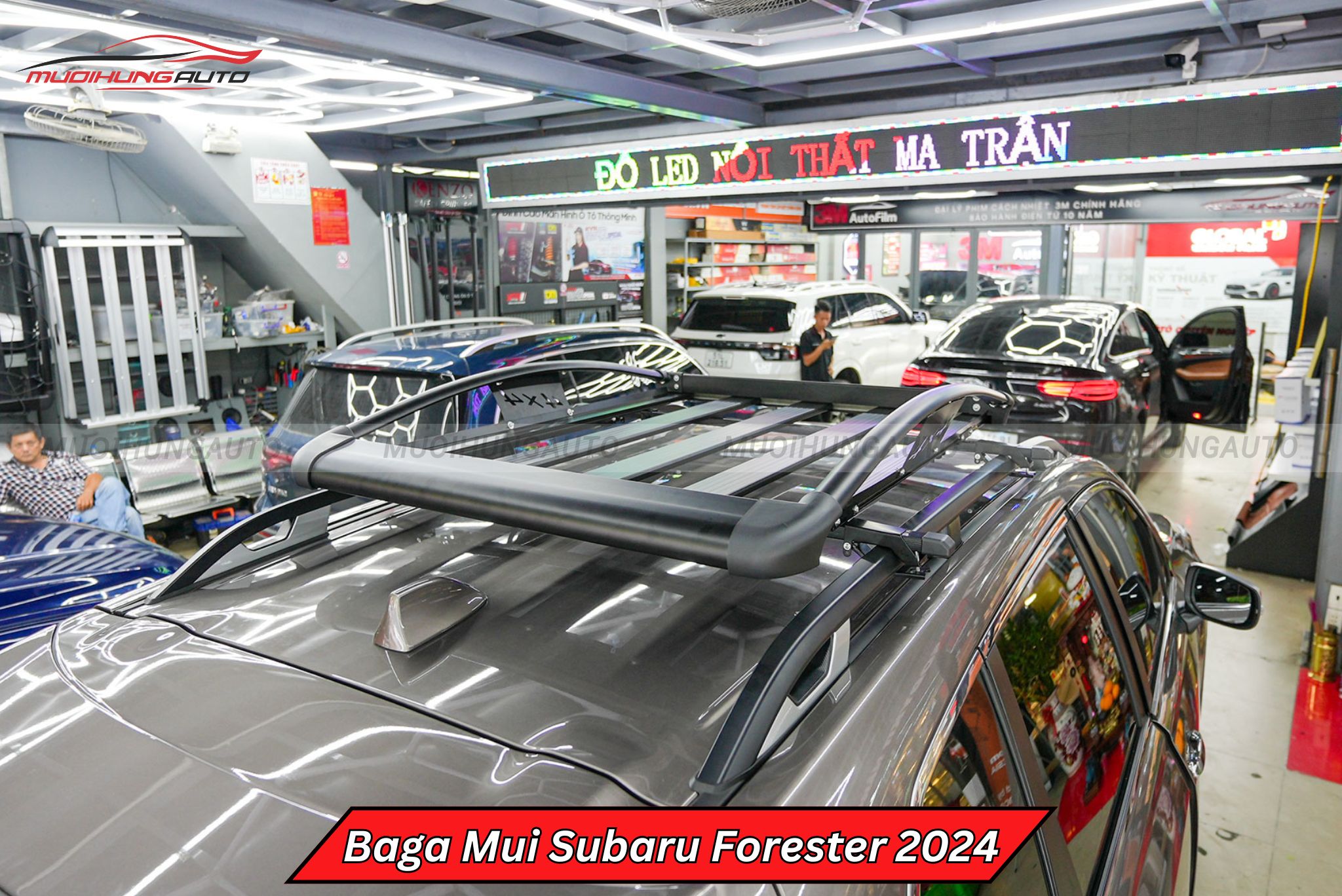 Giá nóc vuông Subaru Forester 2024