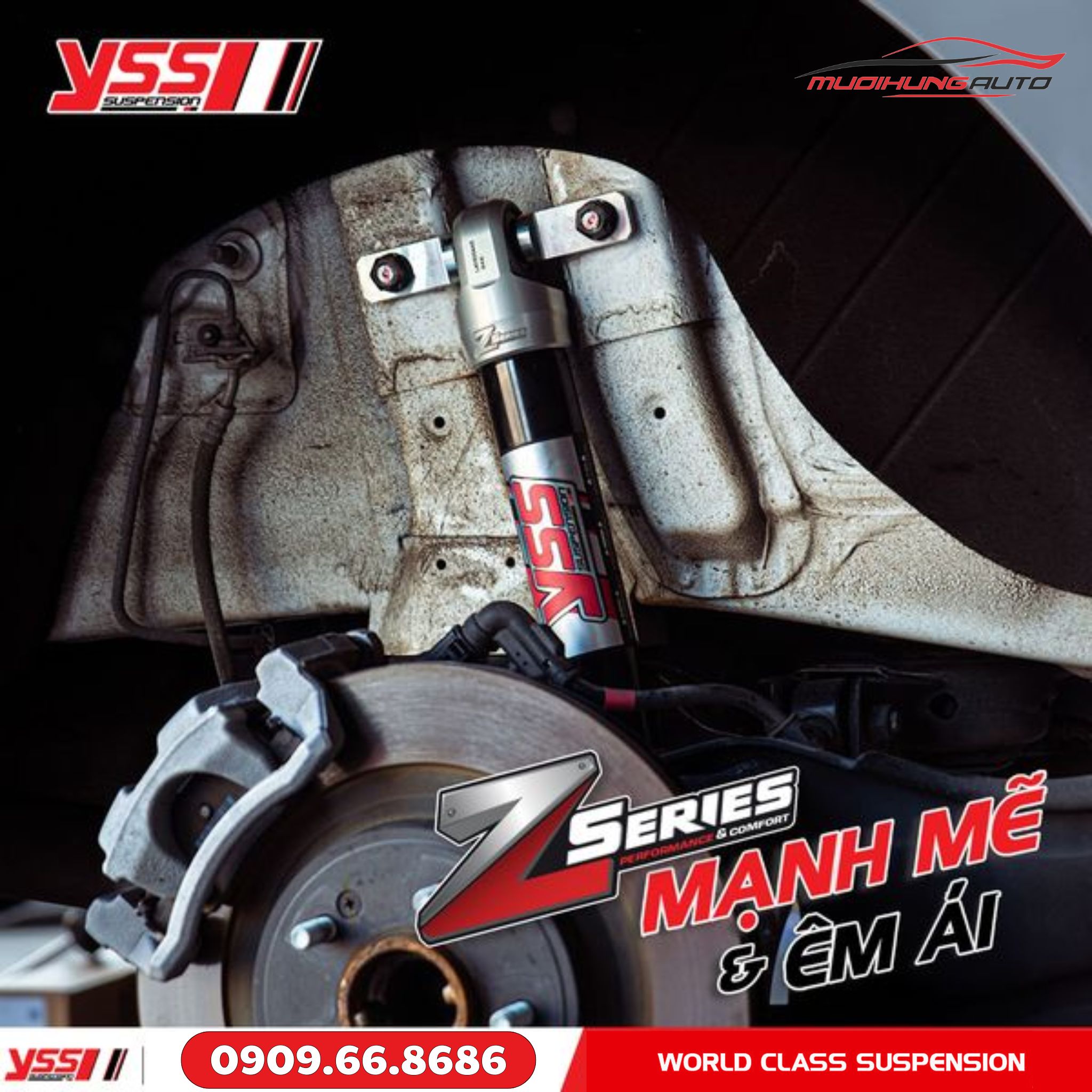 Giảm xóc ô tô YSS Z-SERIES Carnival NEW 2025