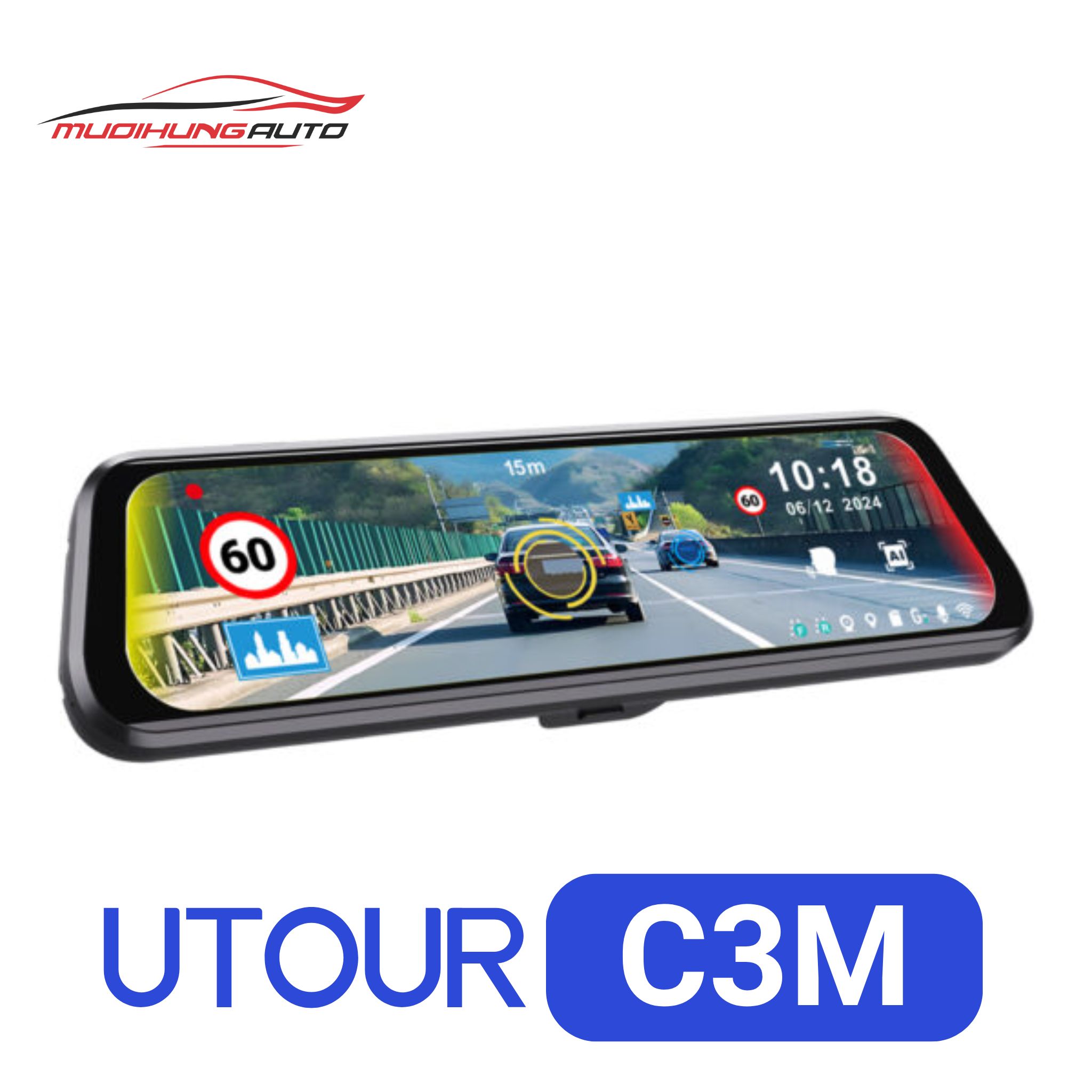 gương điện tử UTOUR C3M