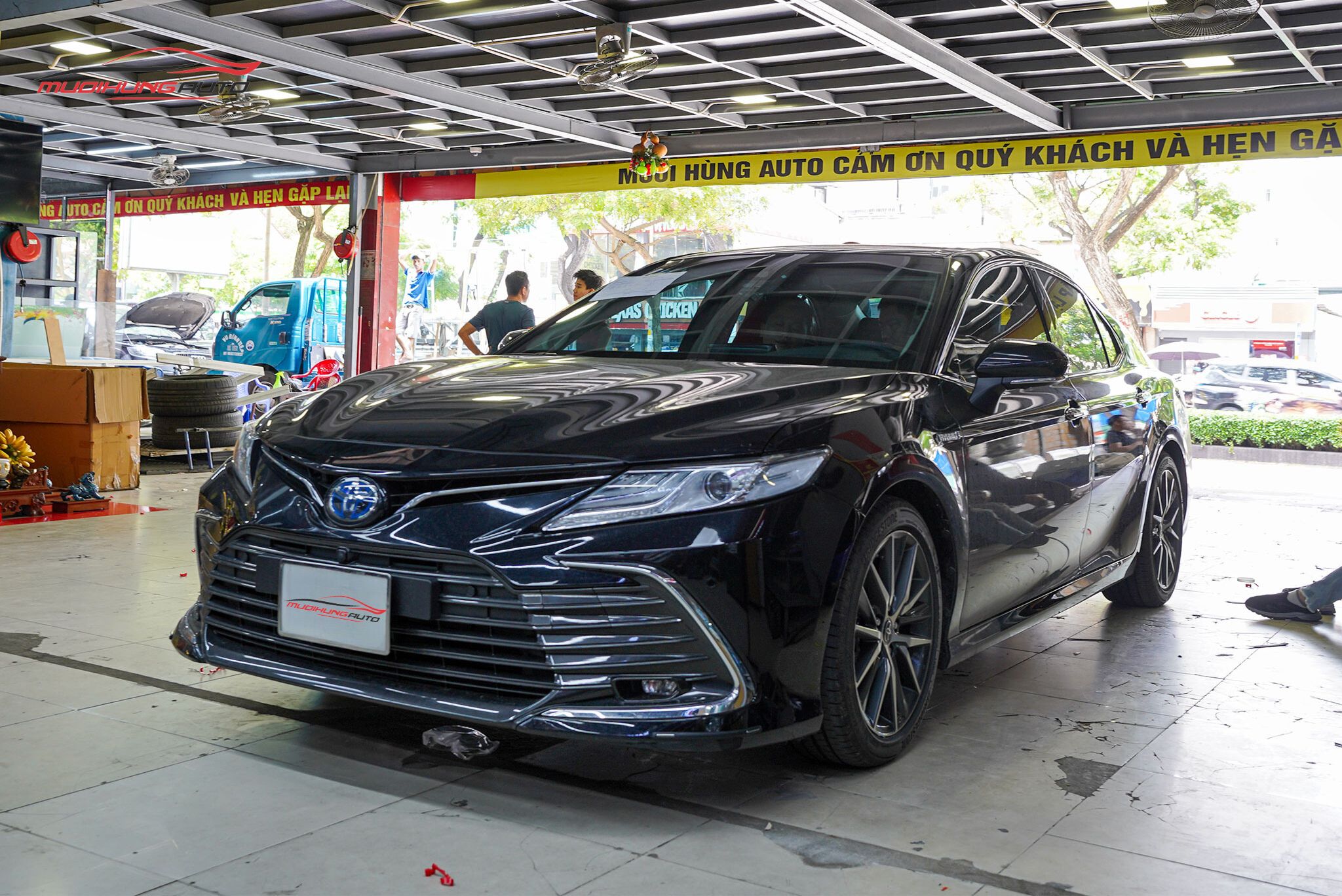 Hình ảnh thực tế thảm lót sàn Ncar ô tô Toyota Camry 2023