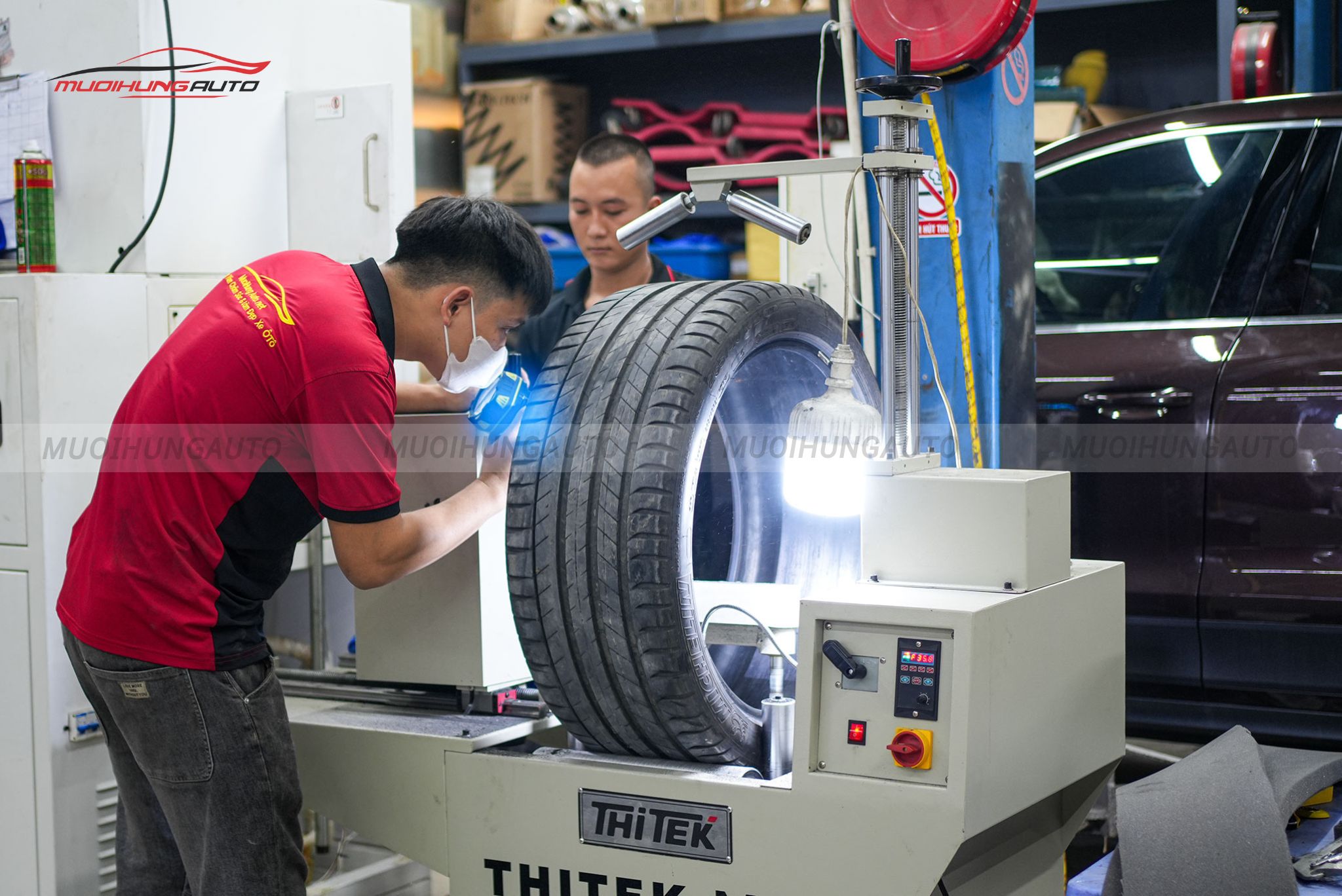 Kỹ thuật xử lý lốp trước khi tráng