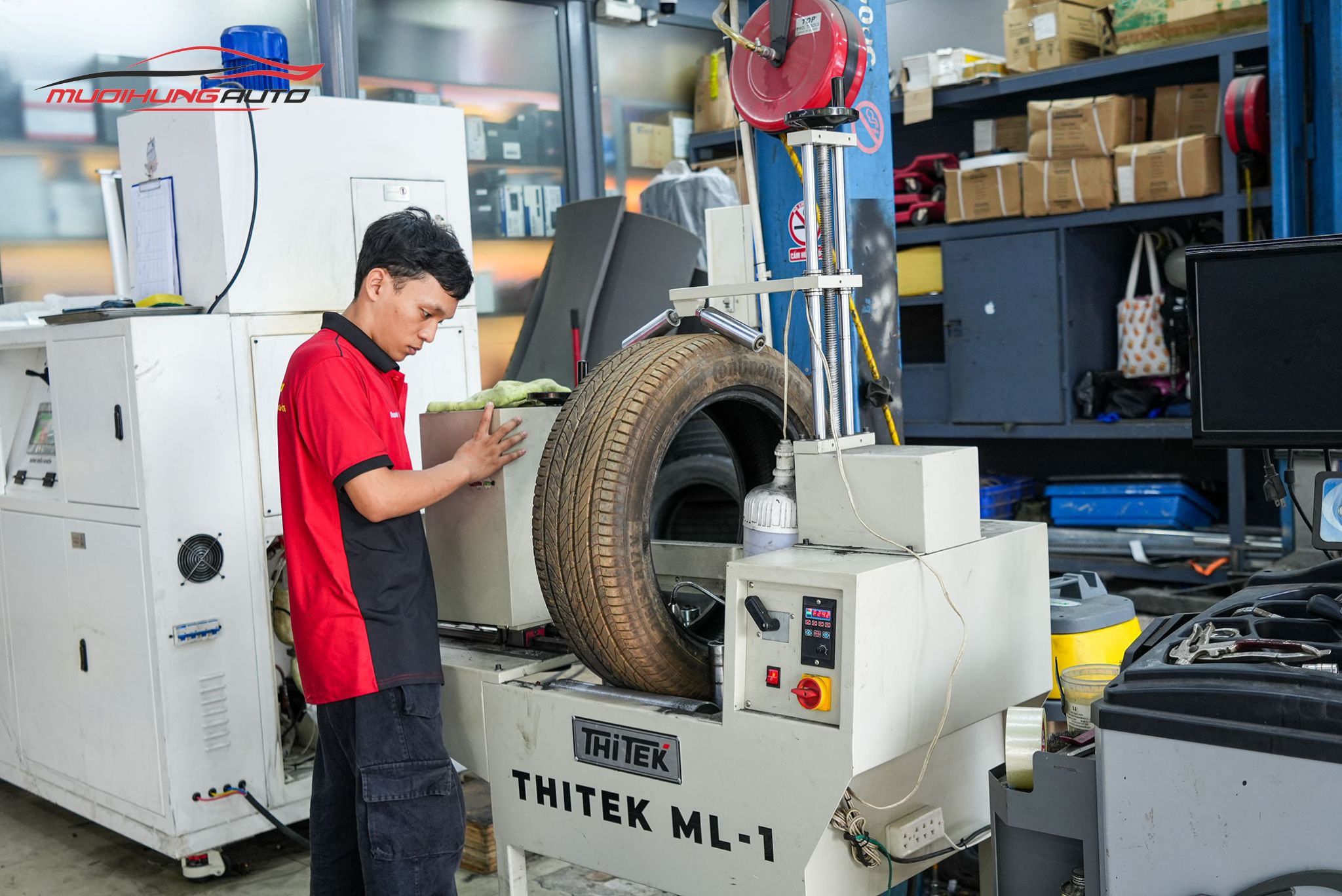 Kỹ thuật xử lý lốp trước khi tráng