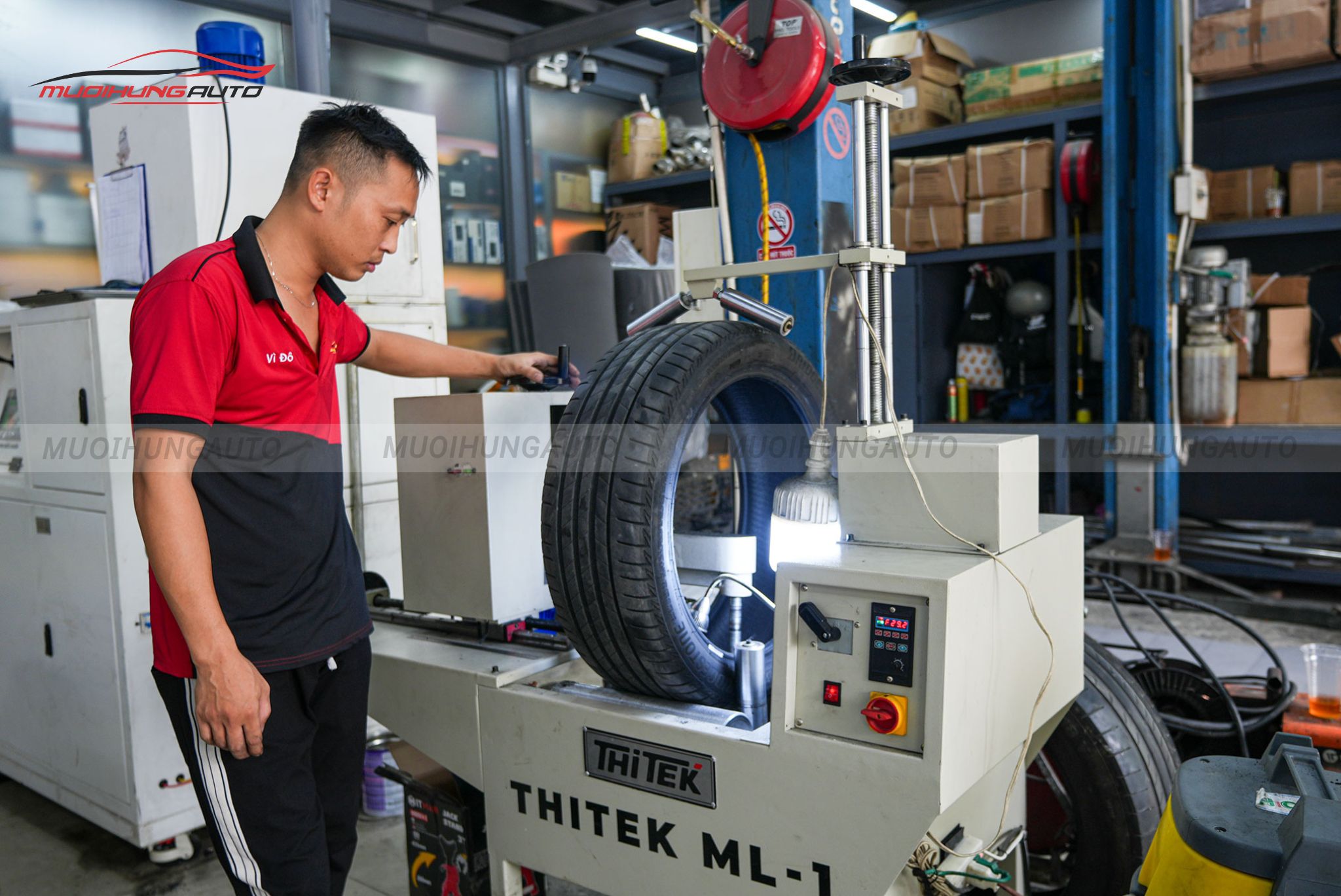 Kỹ thuật xử lý lốp trước khi tráng