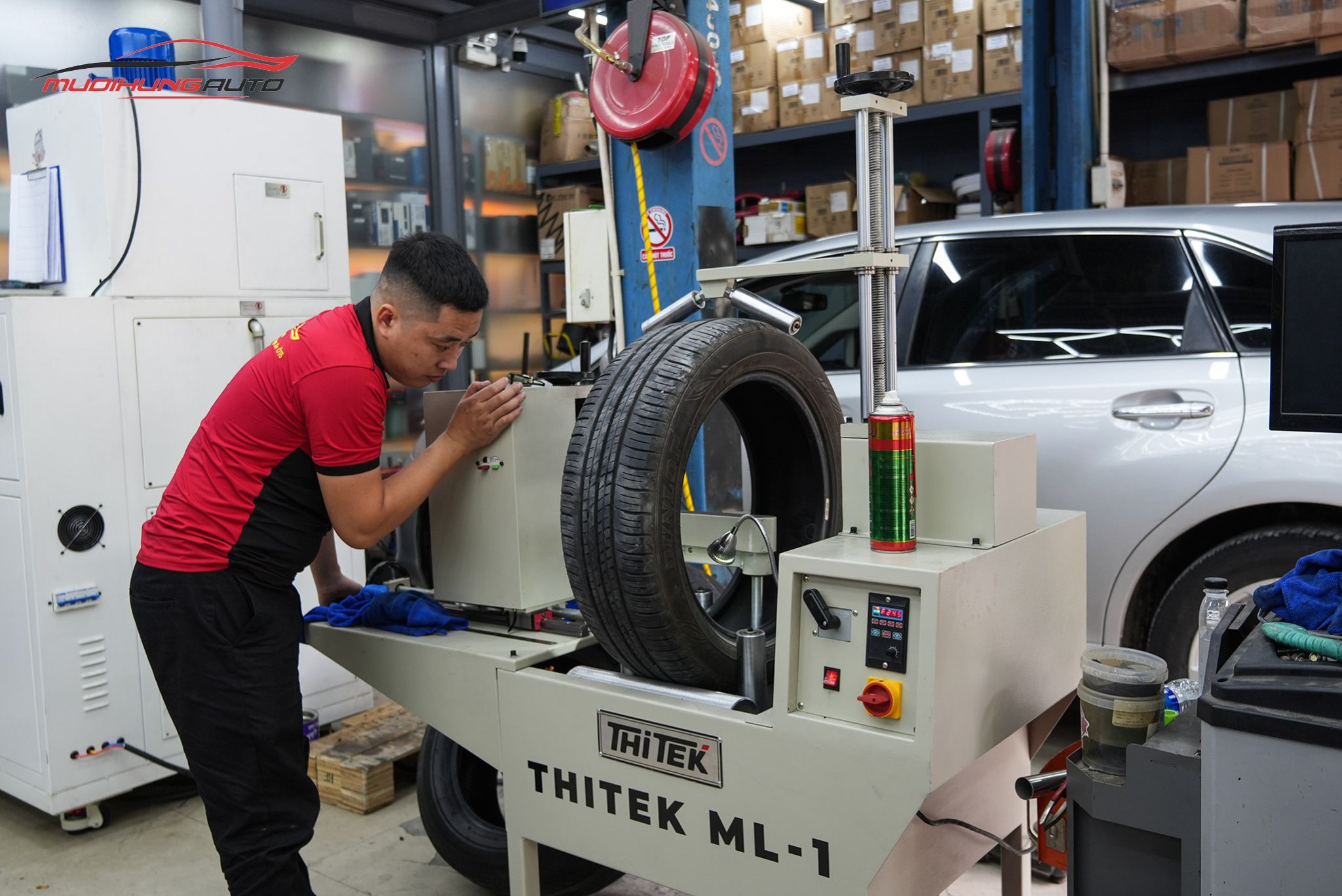 Kỹ thuật xử lý lốp trước khi tráng