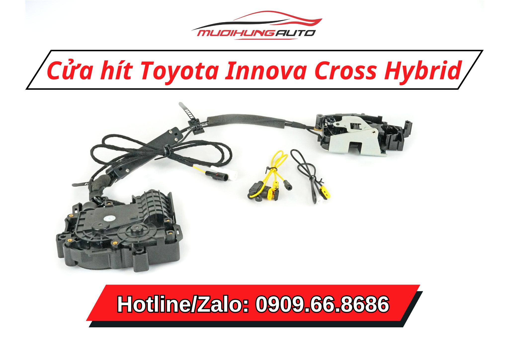 Lắp cửa hít ô tô Toyota Innova Cross Hybrid