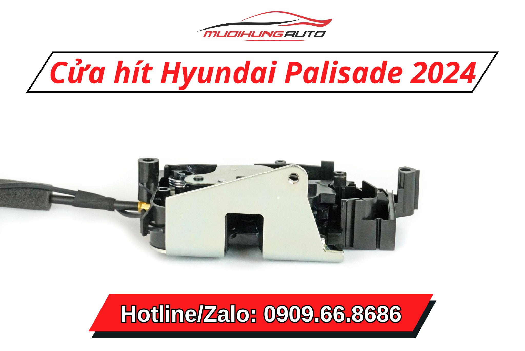 Lắp cửa hít xe hơi Hyundai Palisade 2024