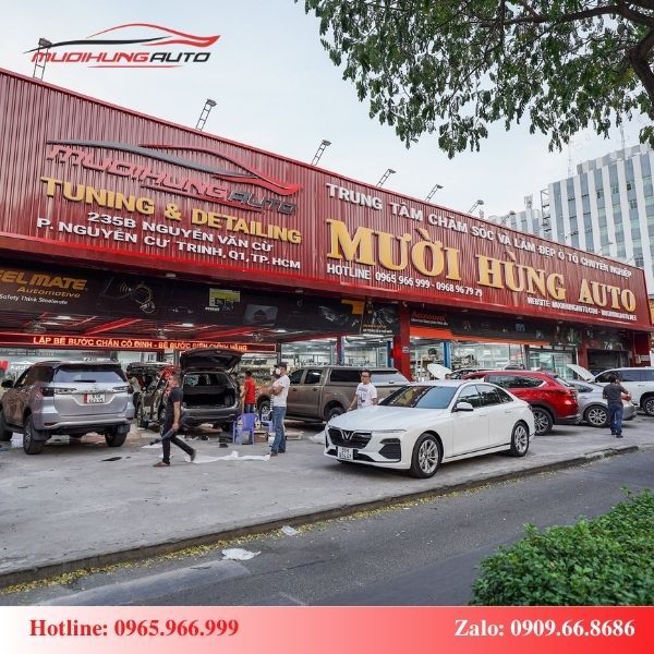 Lắp màn hình android xe Ford Fiesta ở đâu uy tín tại TPHCM?