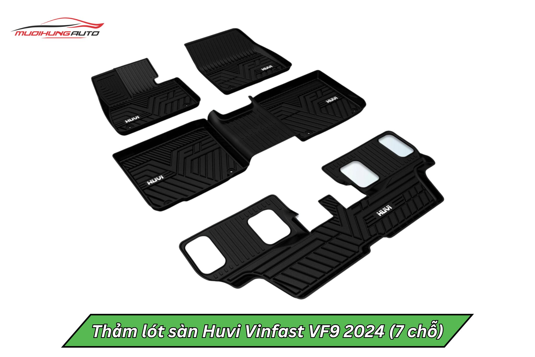 Lắp thảm lót sàn Huvi Vinfast VF9 2024