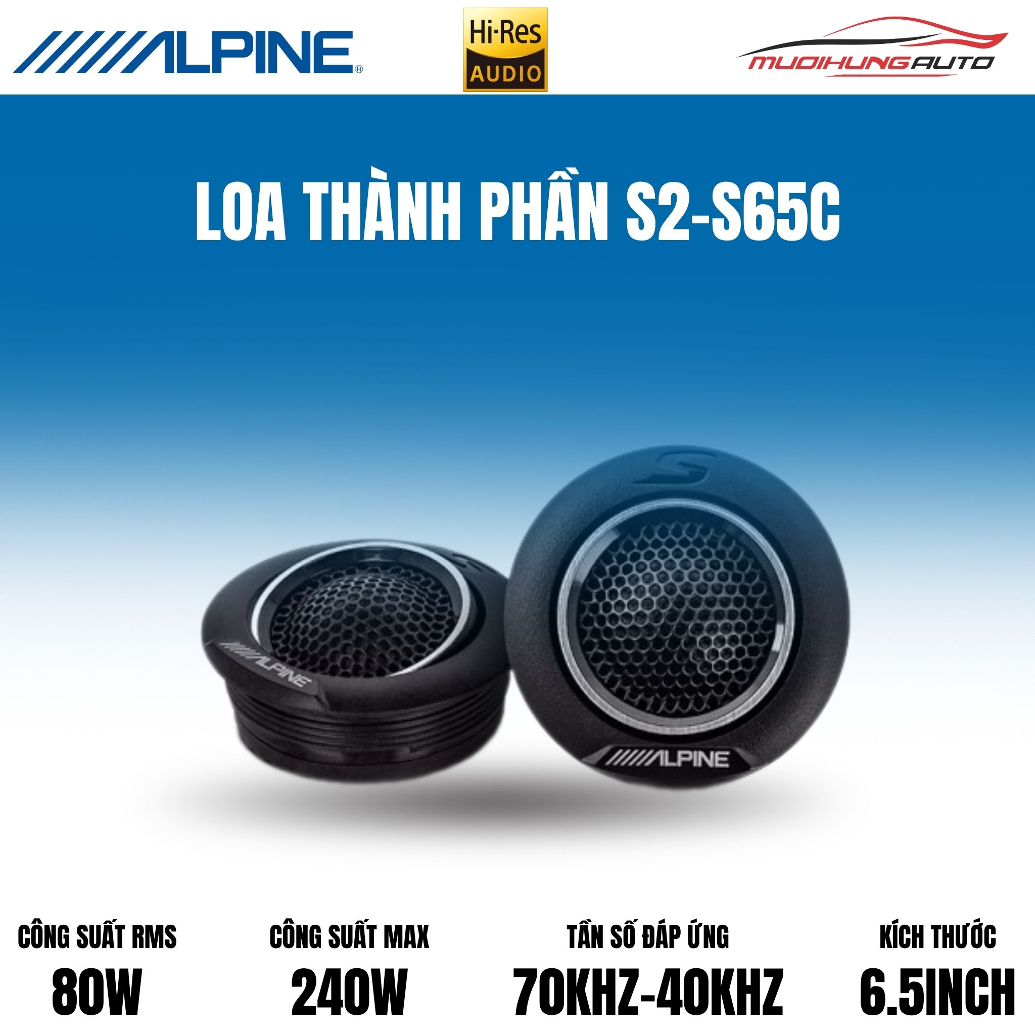 Loa cánh Alpine S-S65C