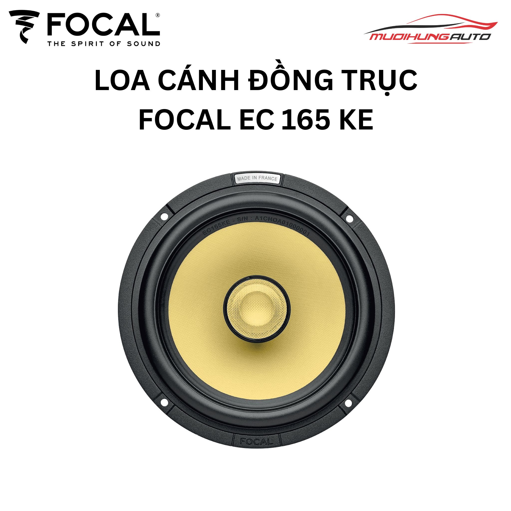 Loa cánh đồng trục Focal EC 165 KE