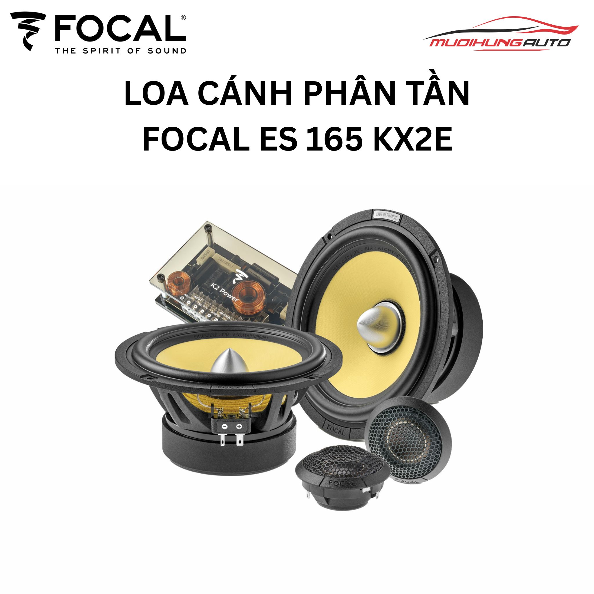 Loa cánh phân tần Focal ES 165 KX2E