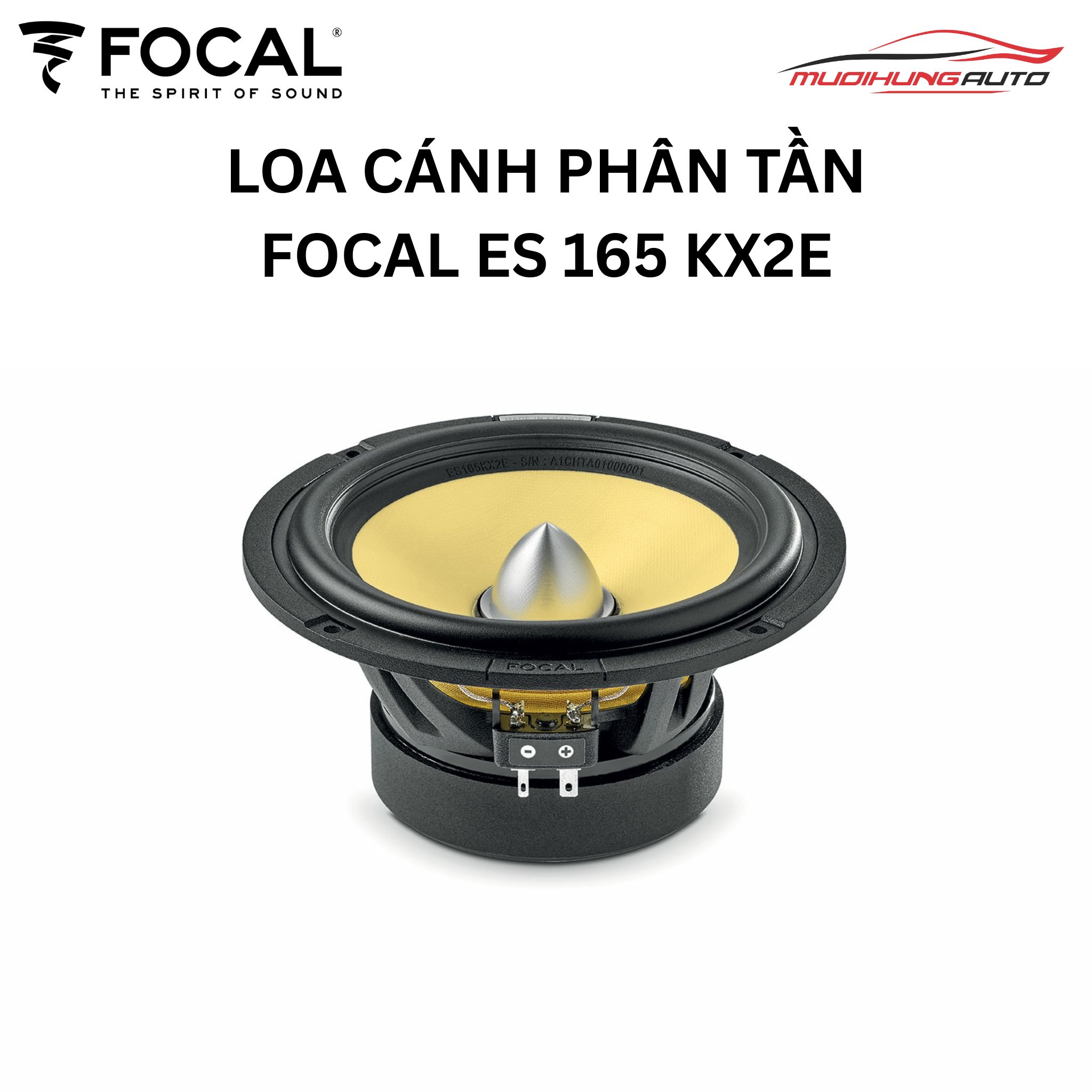 Loa cánh phân tần ô tô Focal ES 165 KX2E