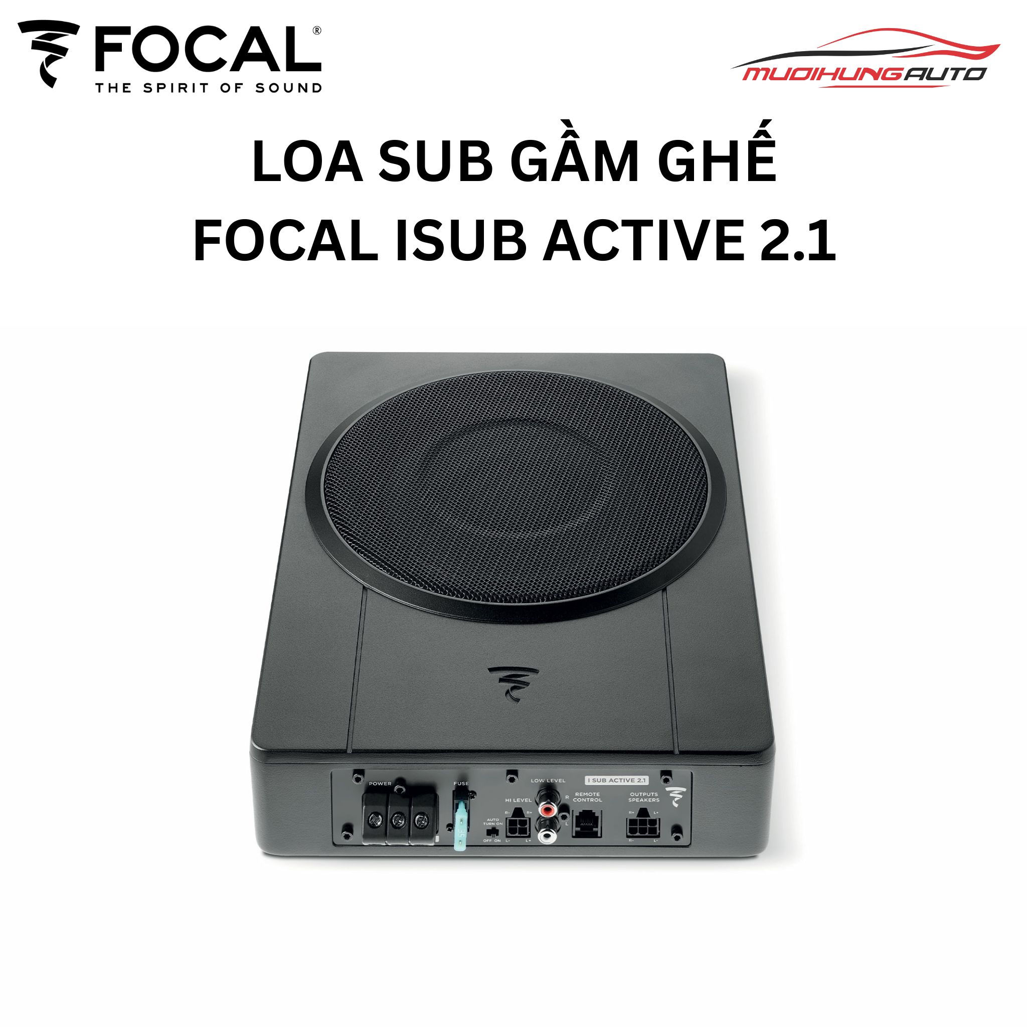 Loa sub gầm ghế Focal ISUB Active 2.1