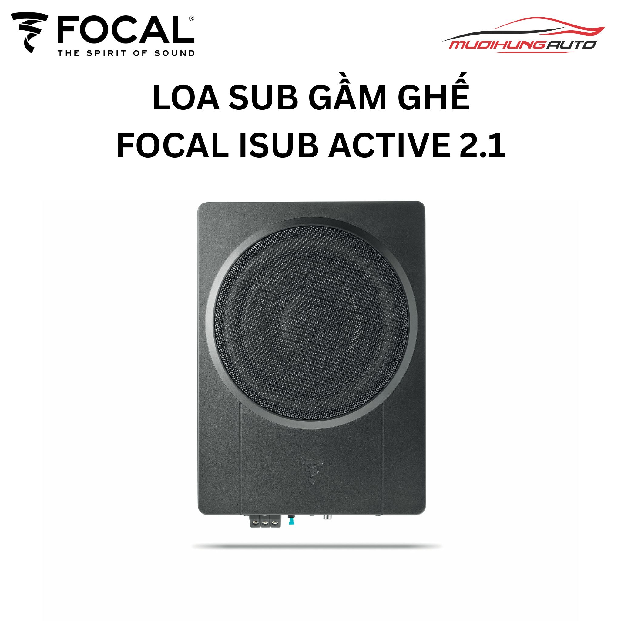Loa sub ô tô Focal ISUB Active 2.1