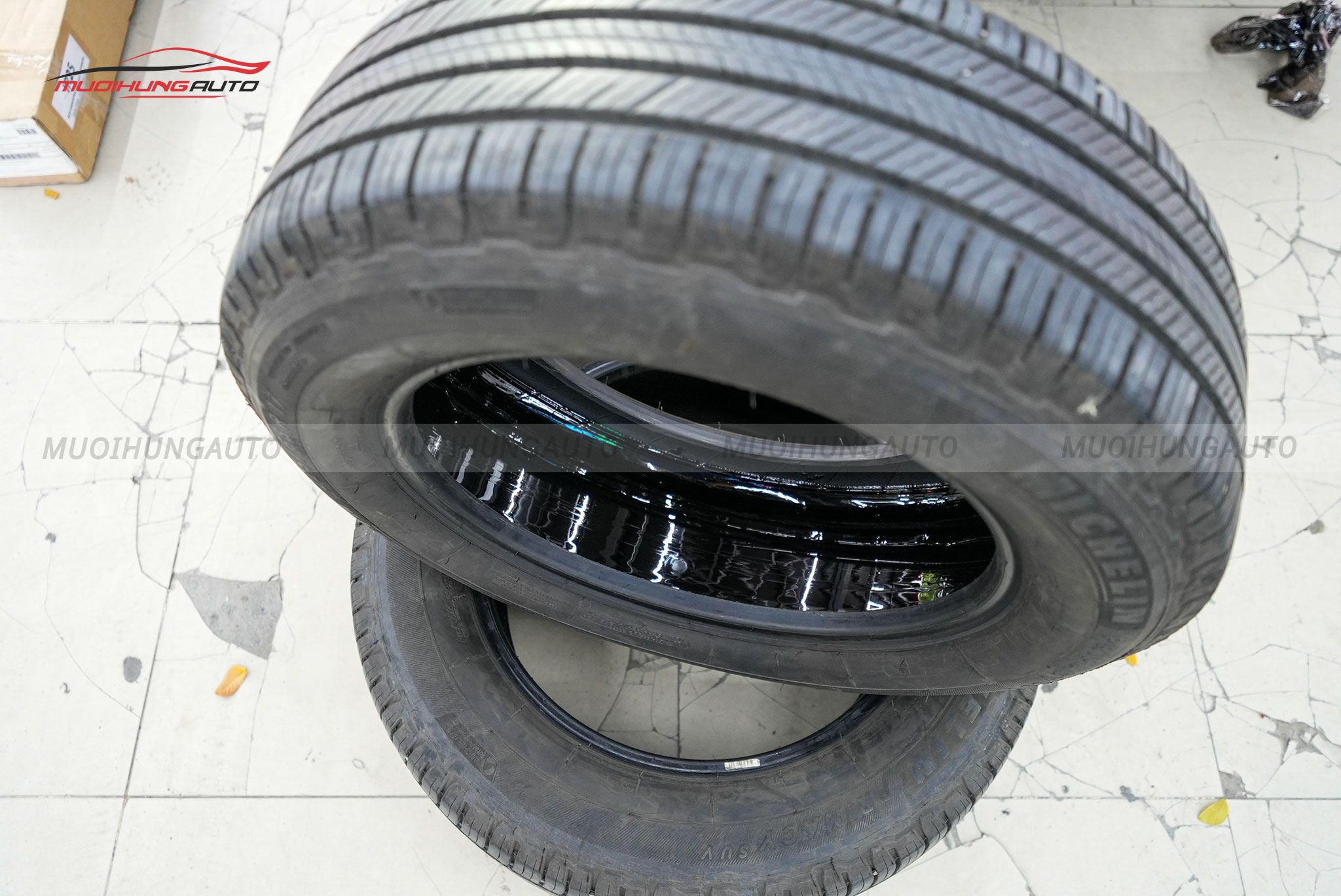 Lốp sau khi tráng hoàn tất