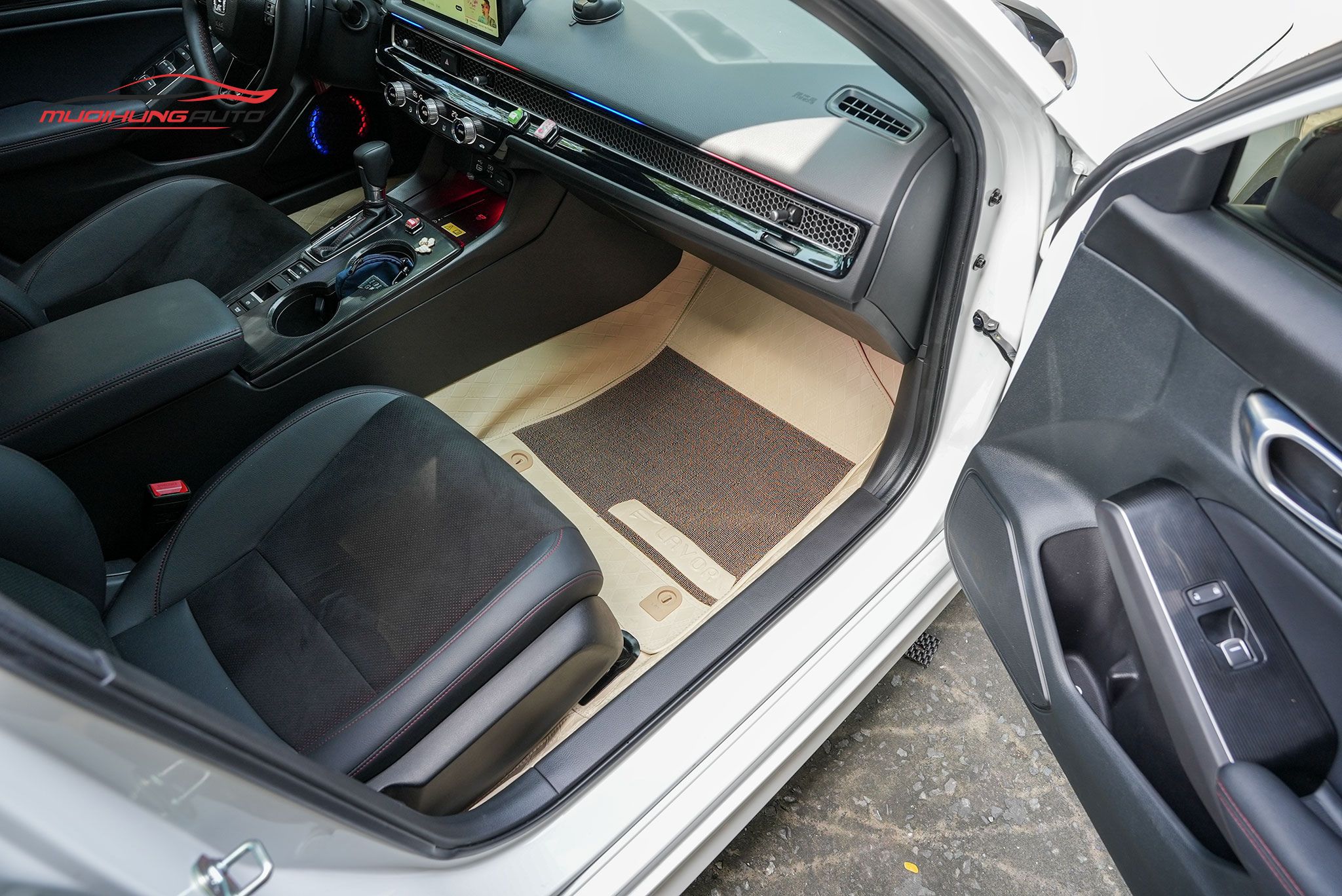 Lót sàn Lavor bên ghế phụ cho ô tô Honda Civic