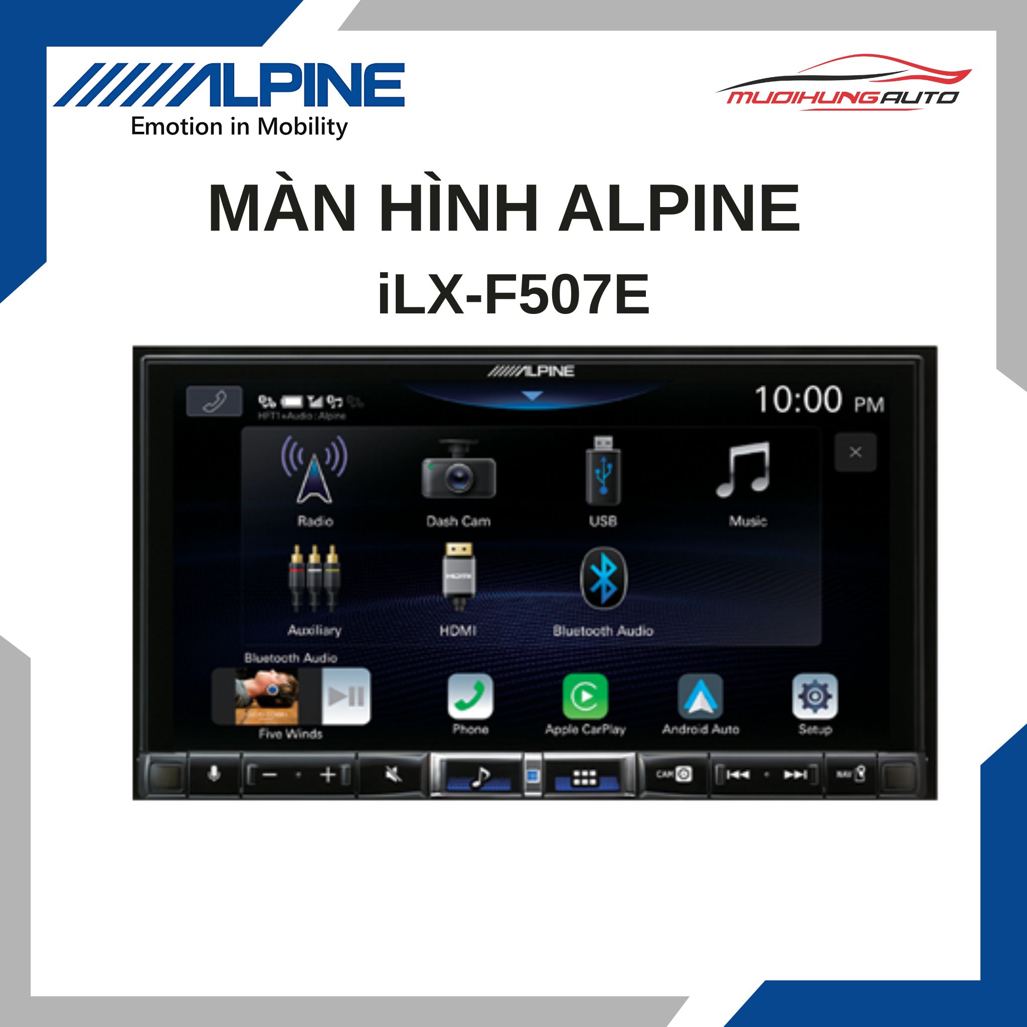 Màn hình Alpine iLX-F507E