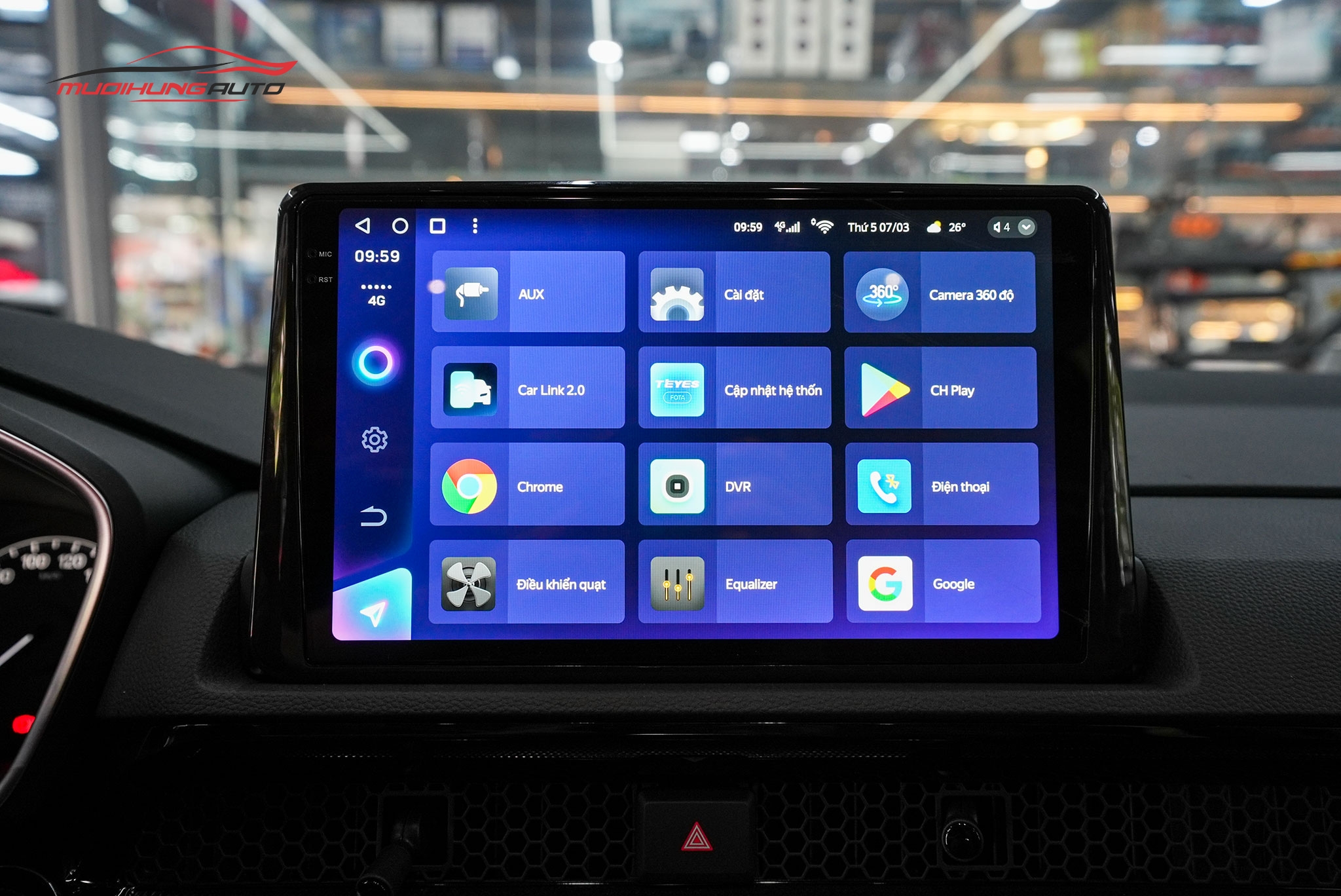 Màn hình Android cho Honda CR-V 2024