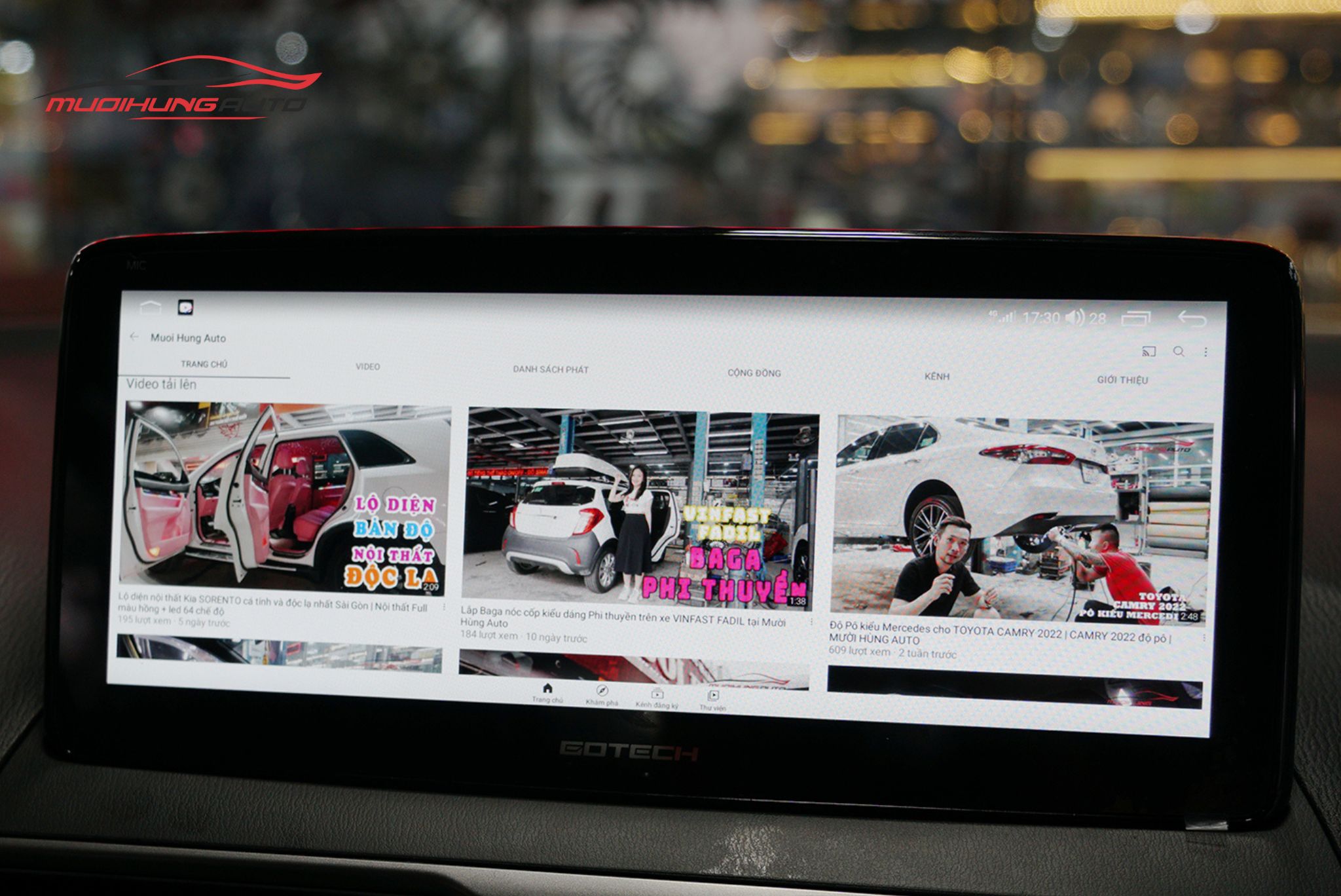 Màn hình Android cho ô tô Mazda 2 2020