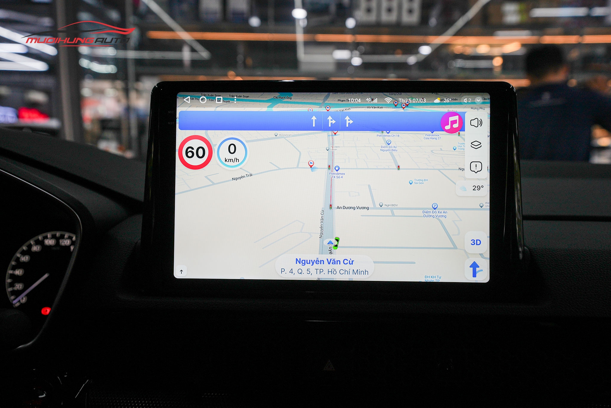 Màn hình android cho xe hơi Honda CR-V 2024