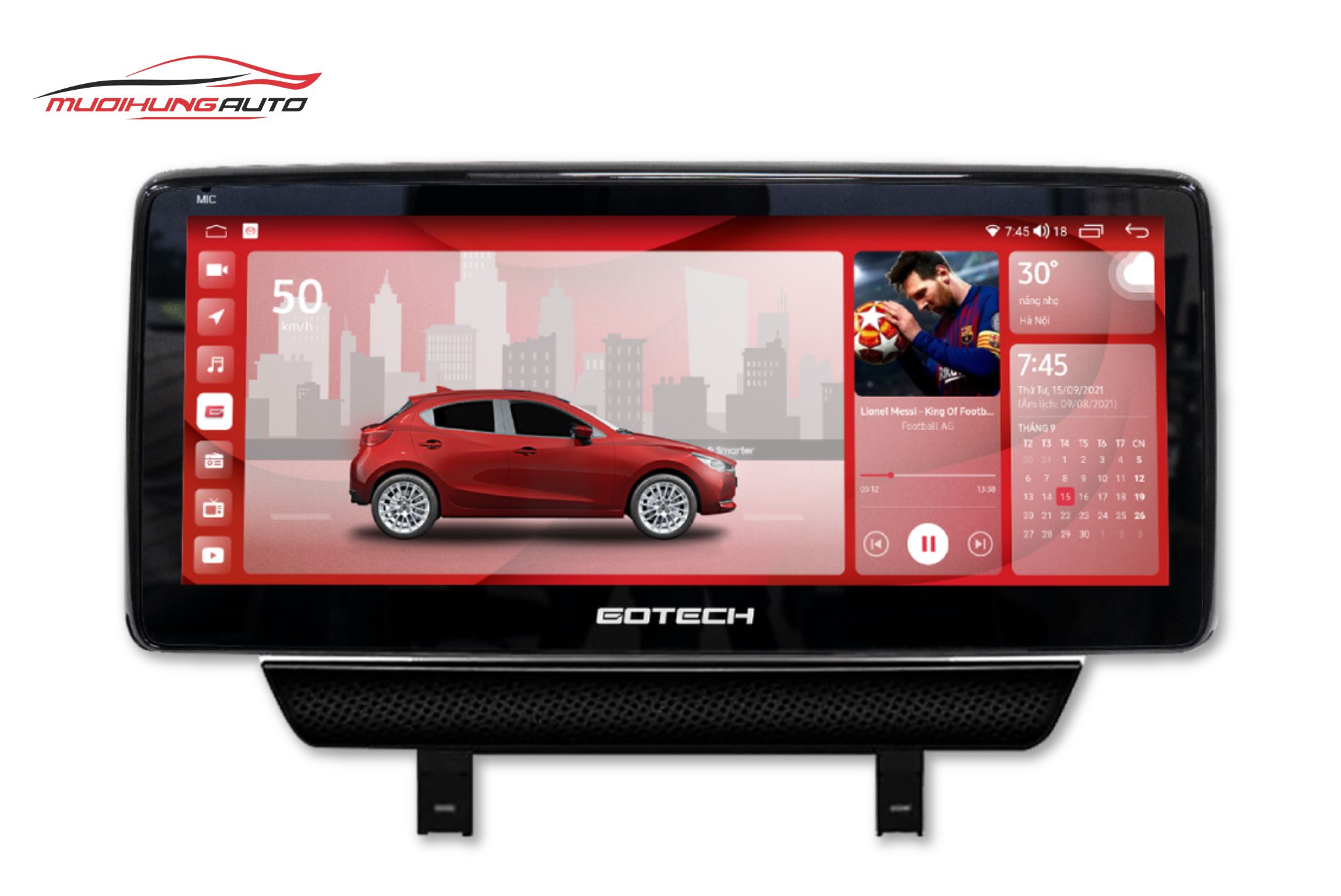 Màn hình Android Mazda 2 2024