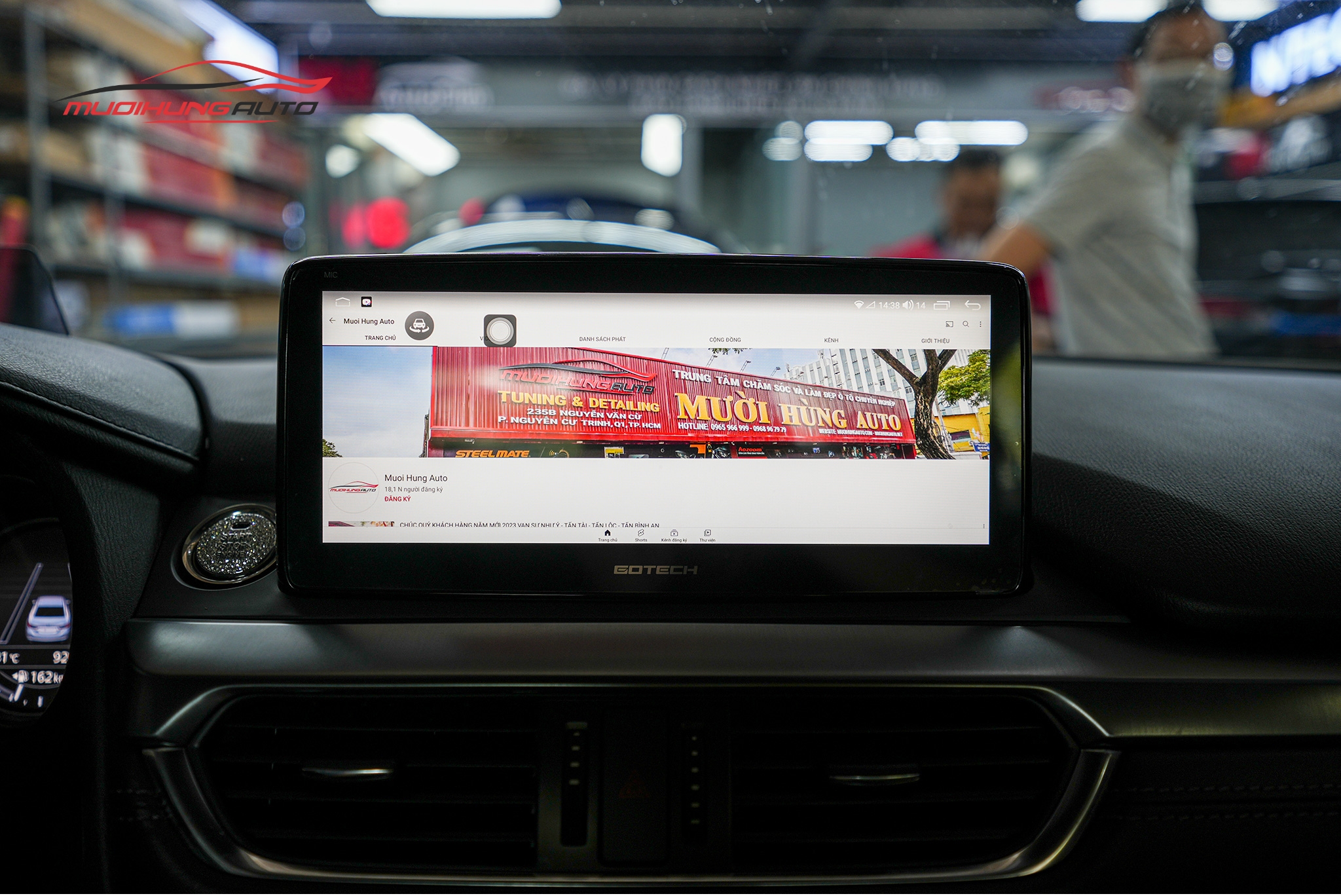 Màn hình android Mazda 6 2017