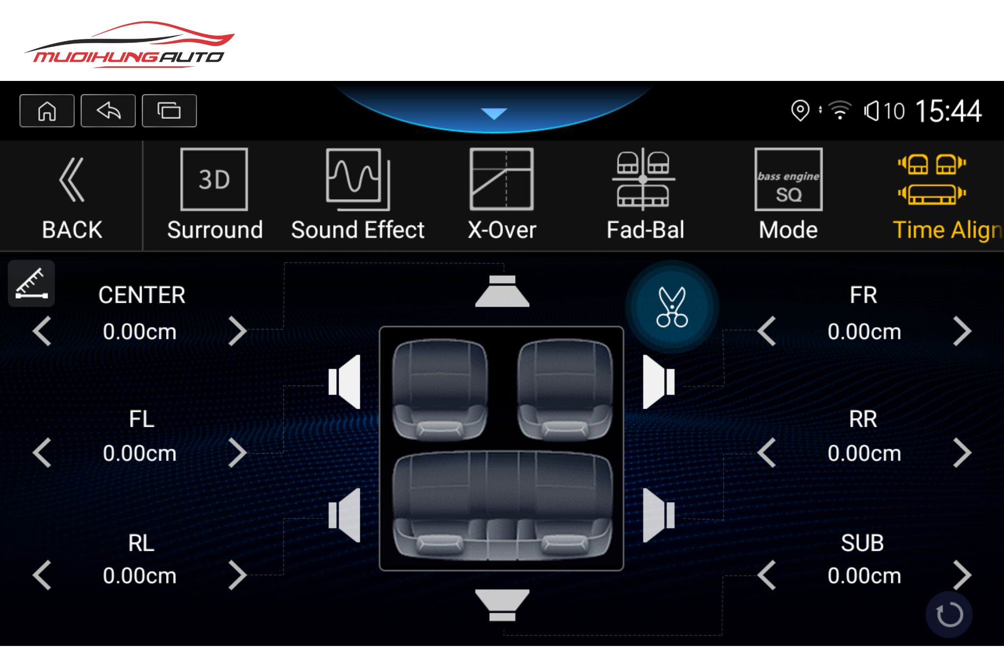 Màn hình android ô tô Alpine INE-AX809