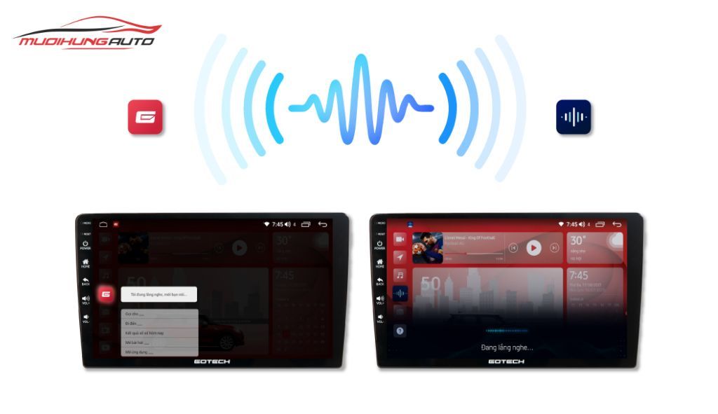 Màn hình Android ô tô Gotech GT360
