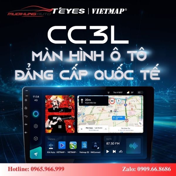 Màn hình android Teyes cho ô tô Ford Fiesta