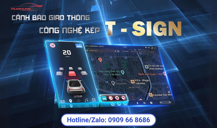 Màn hình Android UTOUR AI ADAS US-i12