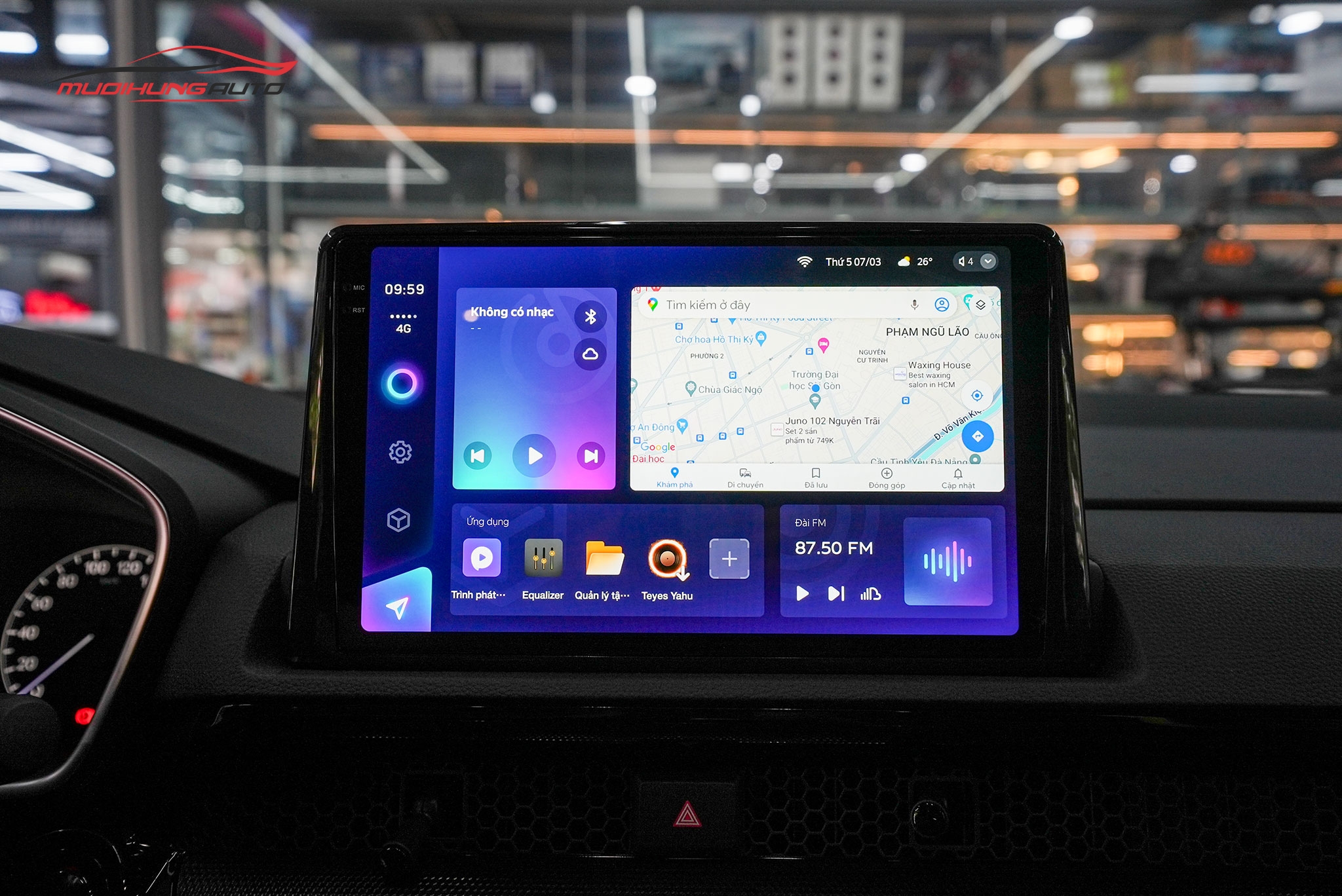 Màn hình Android xe hơi Honda CR-V 2024